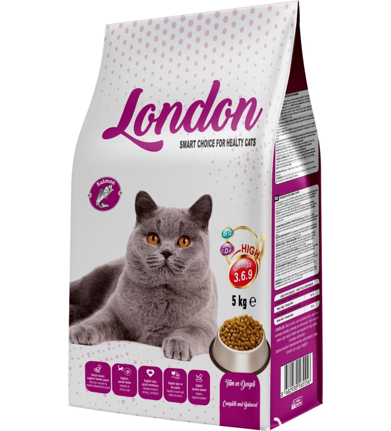 London Salmon 5 Kg Cat Food
