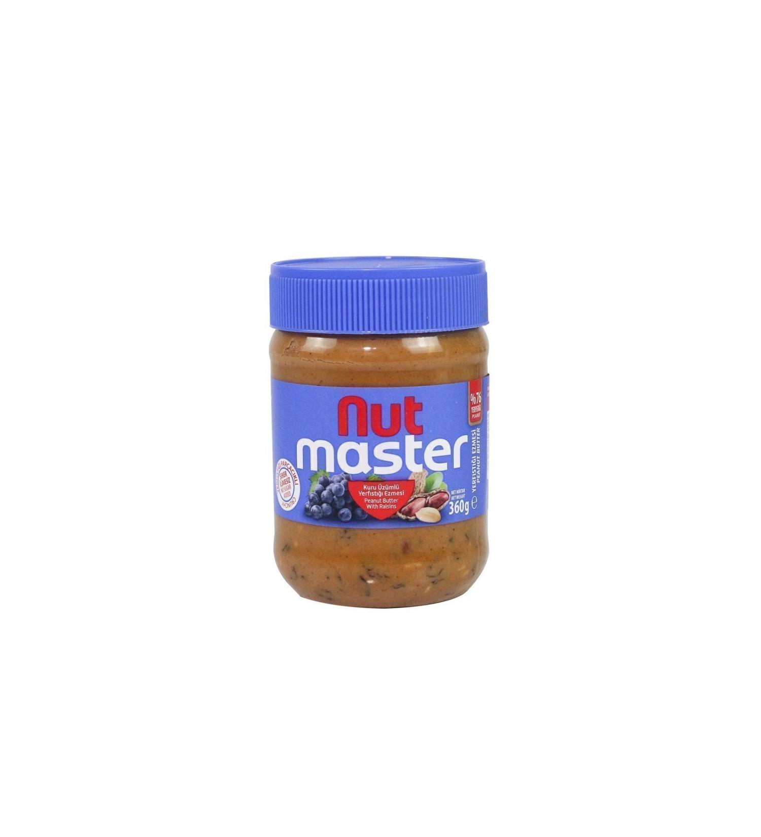 Nut Master v Raisin Peanuts 360gr