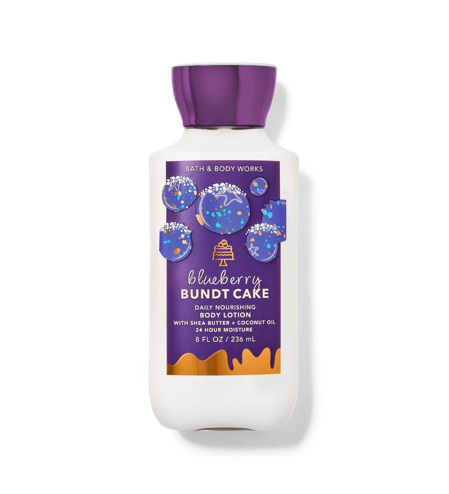 Bath & Body Works Blueberry Bundt Cake Nemlendirici V cut Losyonu 236 ml