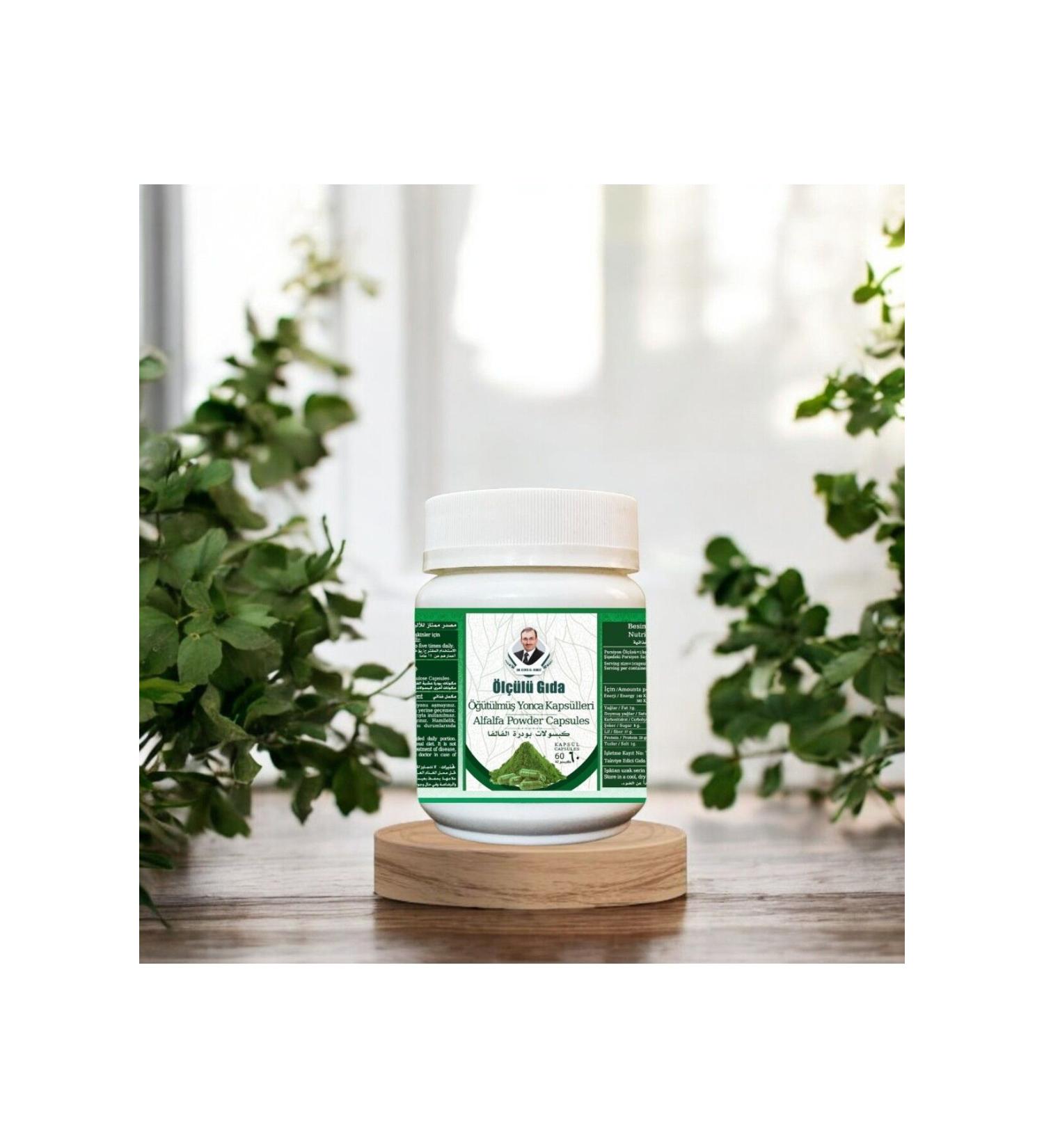 moderate food dr.cemil el-kudsi Ground Alfalfa (Alpha Alfa) Capsules - Buy Online on GoSupps.com