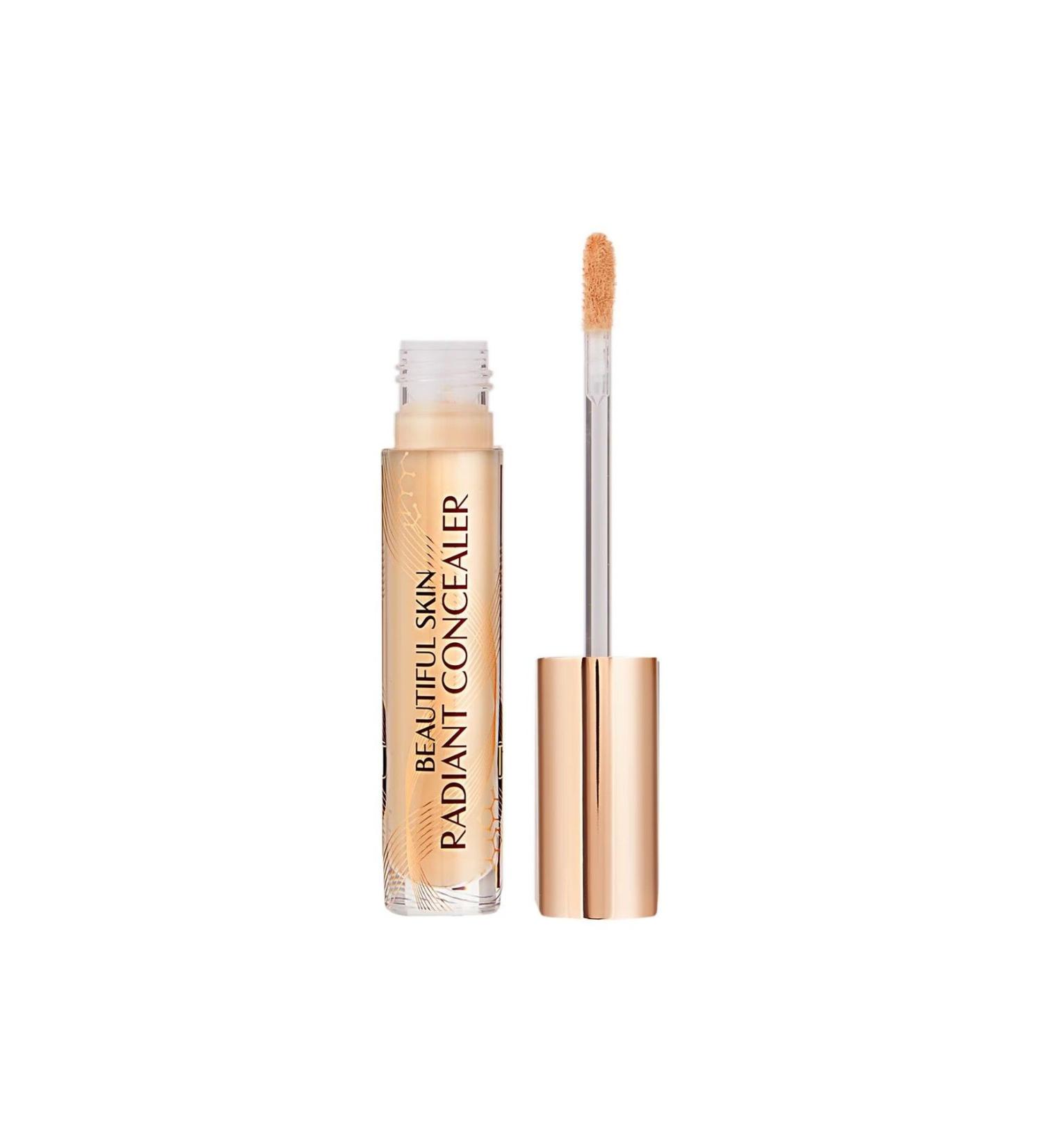 Charlotte Tilbury Beautiful Skin Radiant Concealer - 16 Hour Long-Lasting Eye and Face Brightening Lifting Concealer 7.2 gr