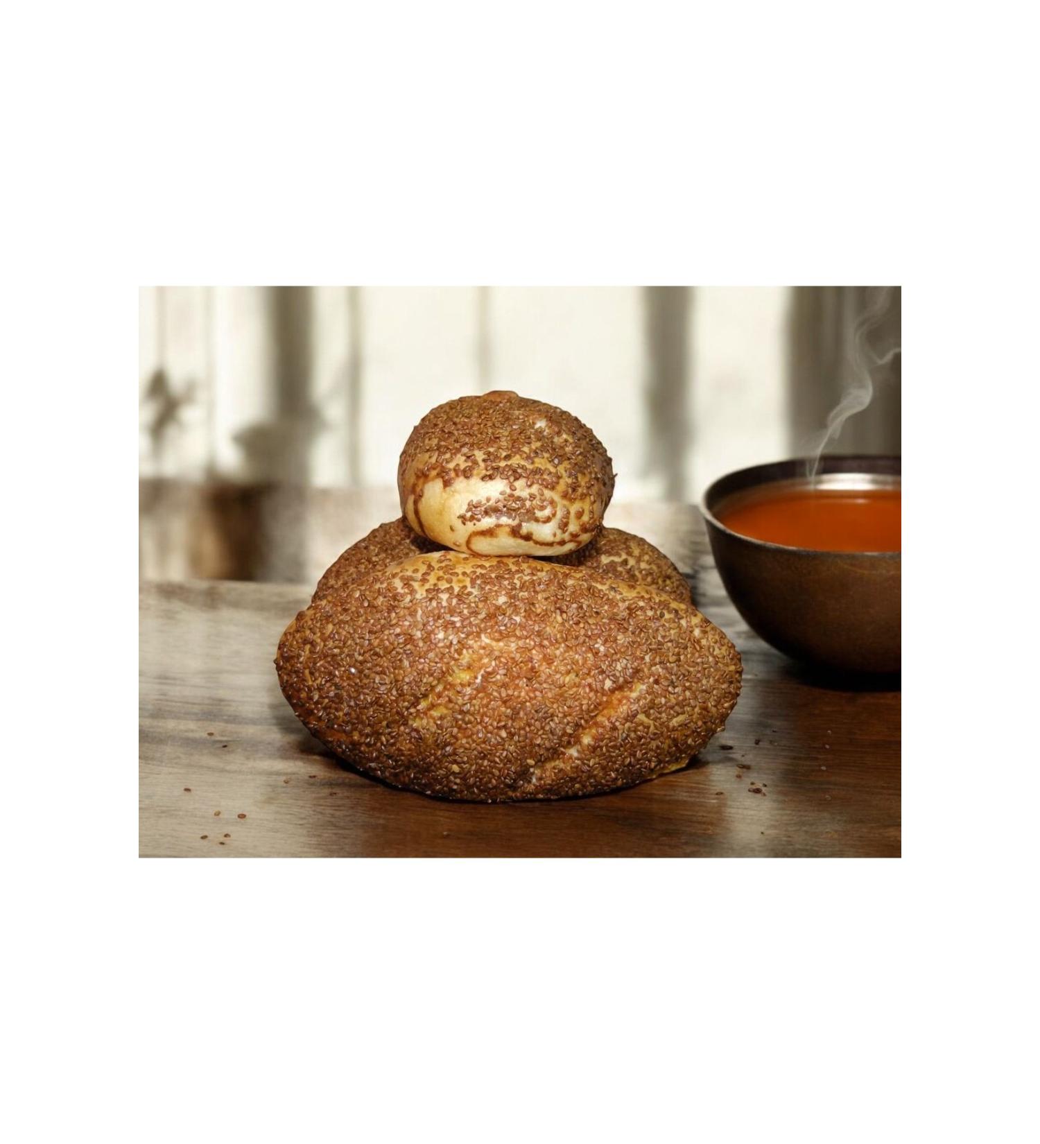 Family Gluten-free Gluten-free Sesame Bread 210 Grams - 2 Pieces - Buy Online on GoSupps.com