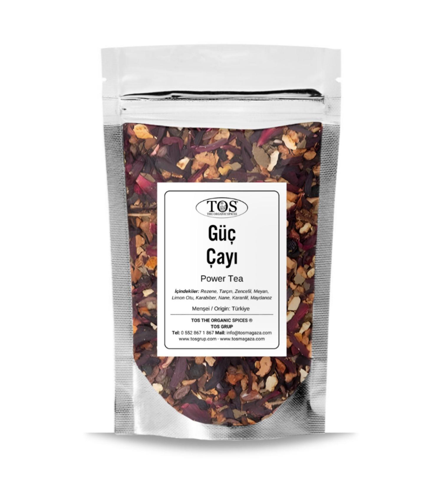 TOS The Organic Spices Strength Tea 100 gr (1st Quality) Strength Tea