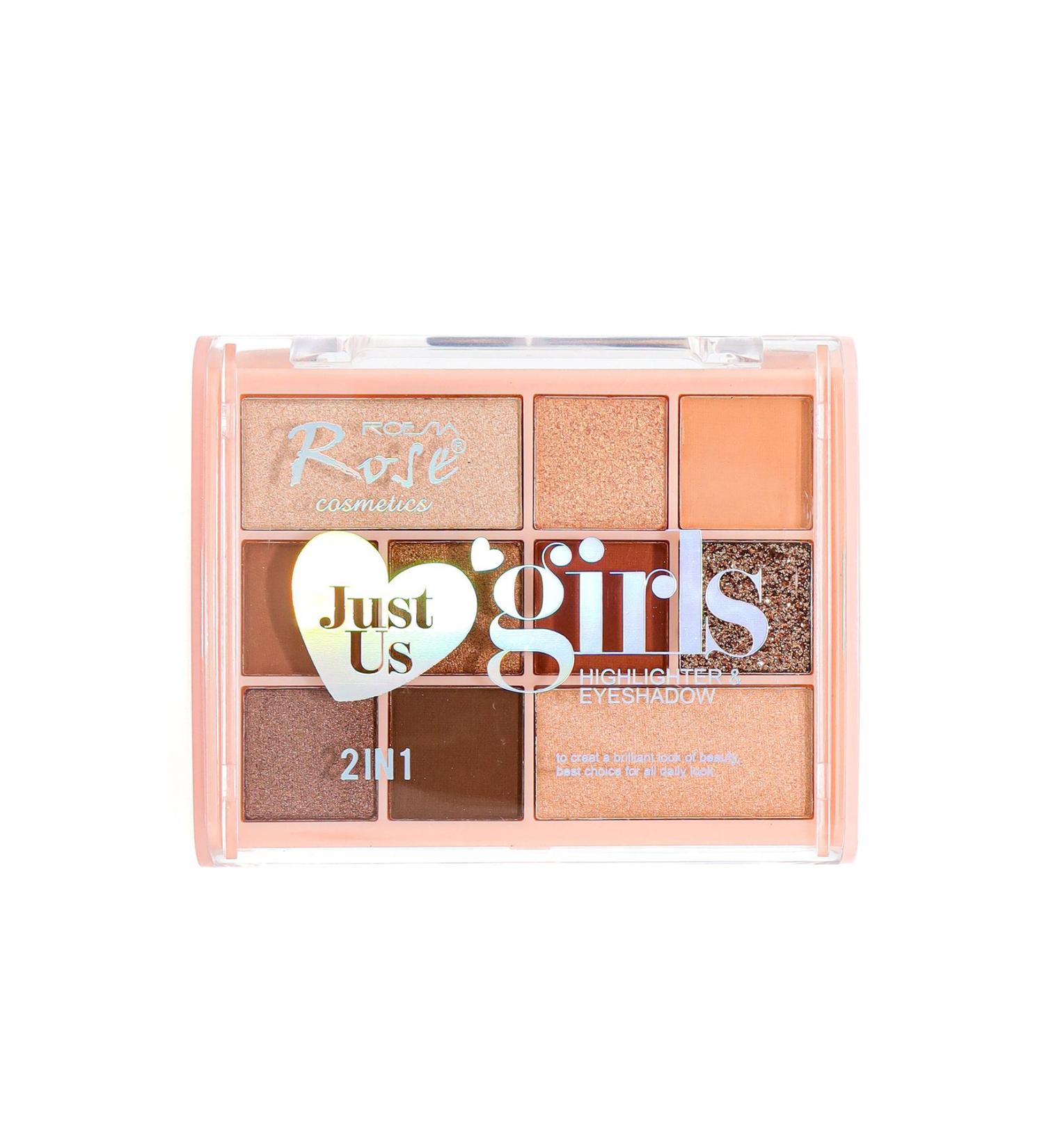 Roesia Rose Cosmetics Rose Girls 10 Eyeshadow & Highlighter - Buy Online on GoSupps.com