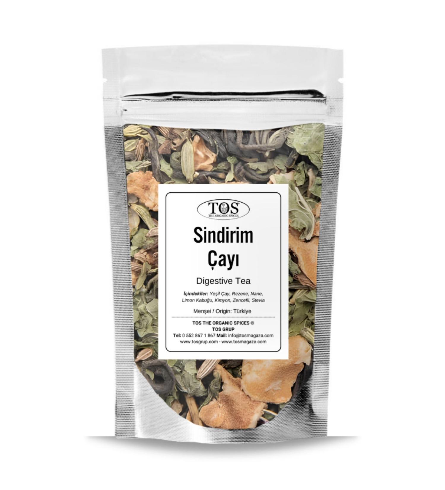 TOS The Organic Spices Digestion Tea 100 gr (1st Quality) Digestion Tea