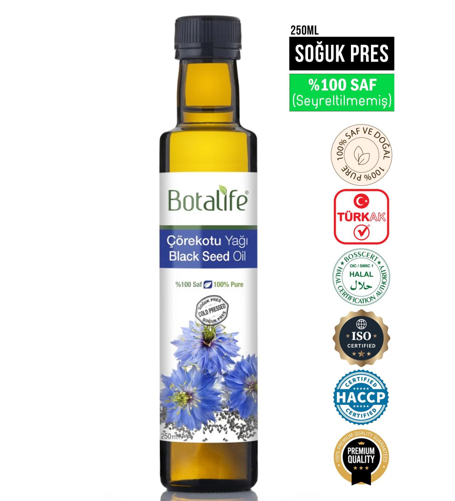 Botalife Black Cumin Oil 250ml 0 PURE (Undiluted)