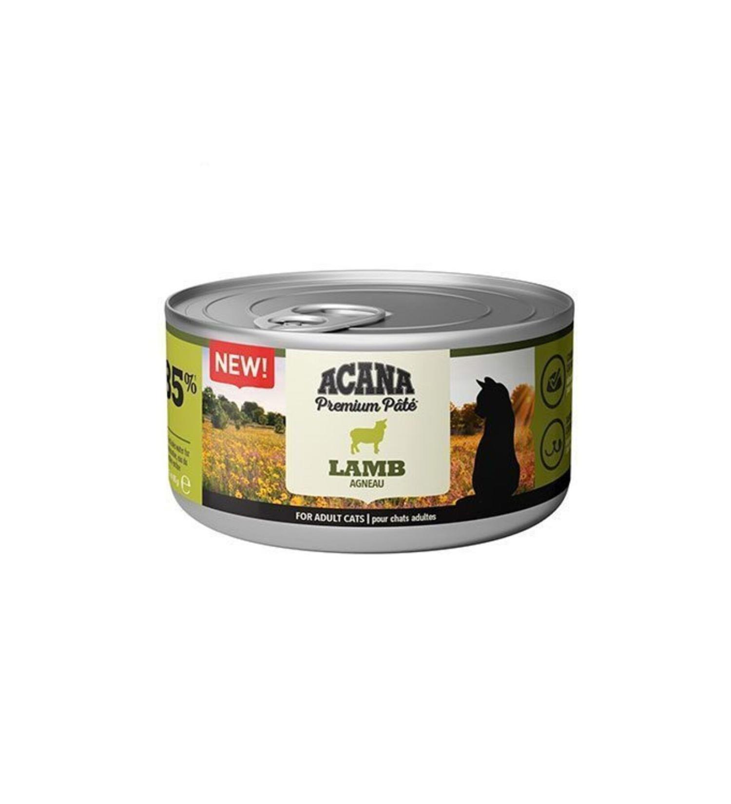 Astra Market Acana Premium Pate Paste Lamb Meat Cat Canned Food 85 Gr - Lisinya