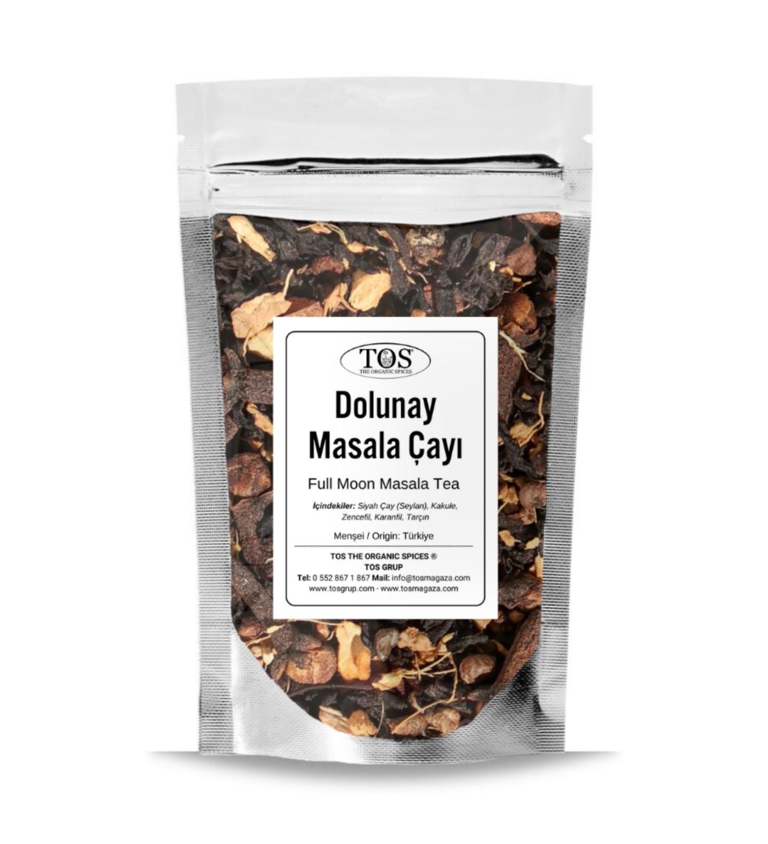 TOS The Organic Spices Full Moon Masala Tea 100 gr (1st Quality) Full Moon Masala Tea
