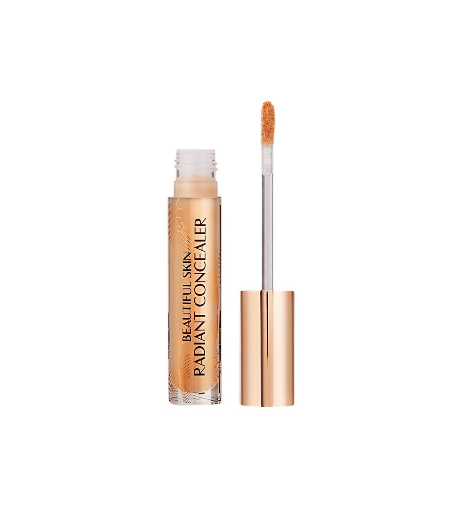 Charlotte Tilbury Beautiful Skin Radiant Concealer - 16 Hour Long-Lasting Eye and Face Brightening Lifting Concealer 7.2 gr