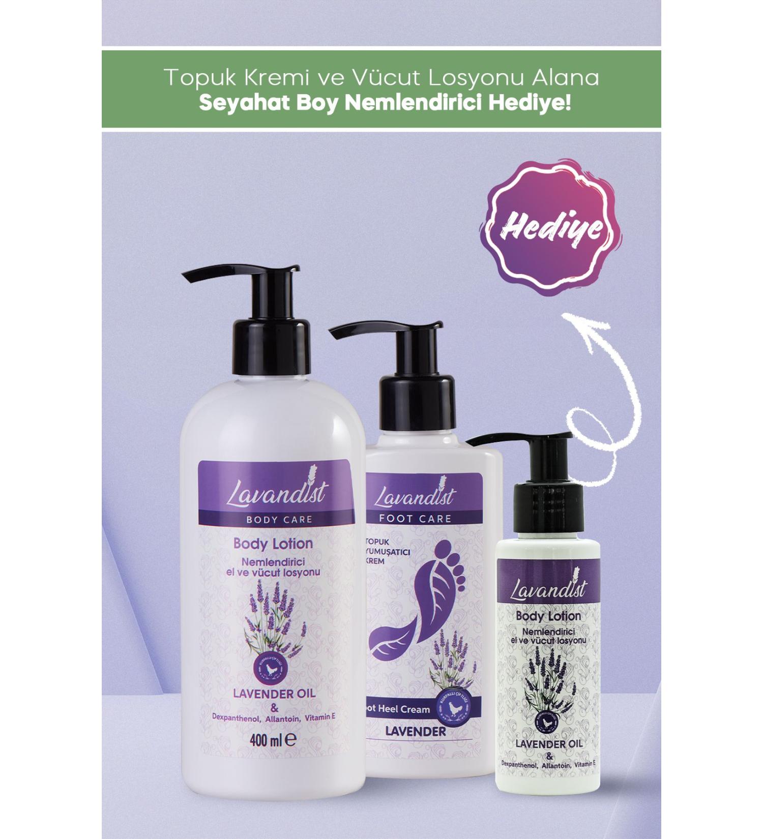 Lavandist Heel Cream and Body Lotion Bundle