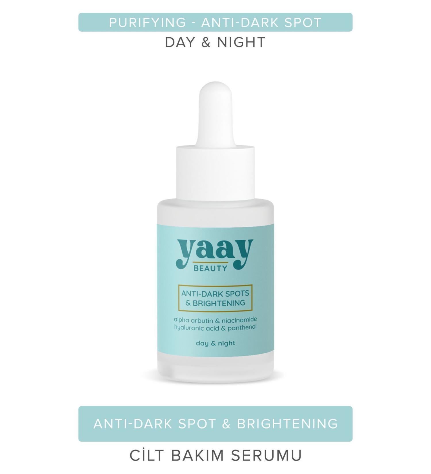 Yaay Beauty Anti Dark Spots & Brightening Serum Blackhead Preventer and Brightener 30 ml