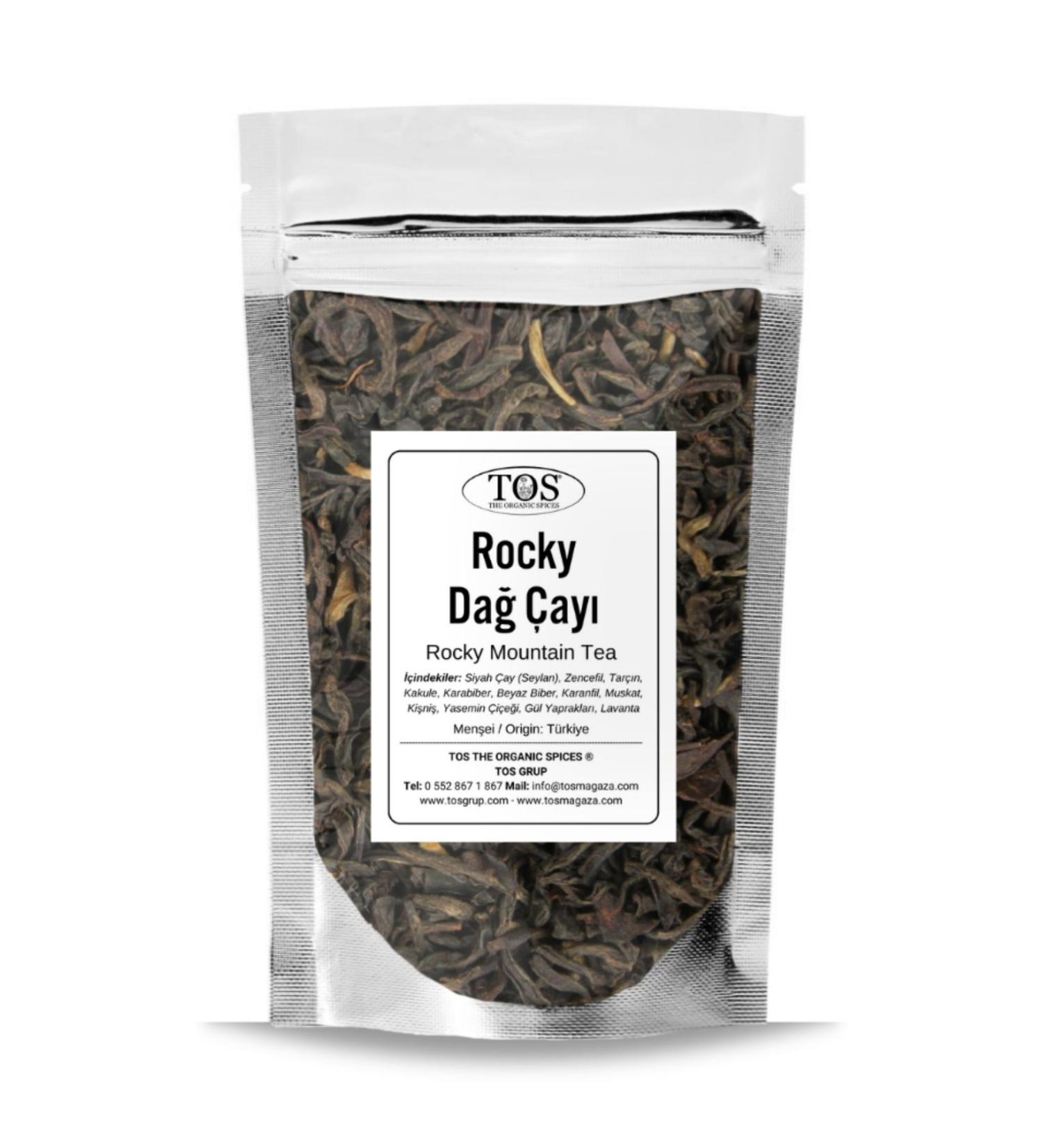 TOS The Organic Spices Rocky Mountain Tea 100 gr (1st Quality) Rocky Mountain Tea