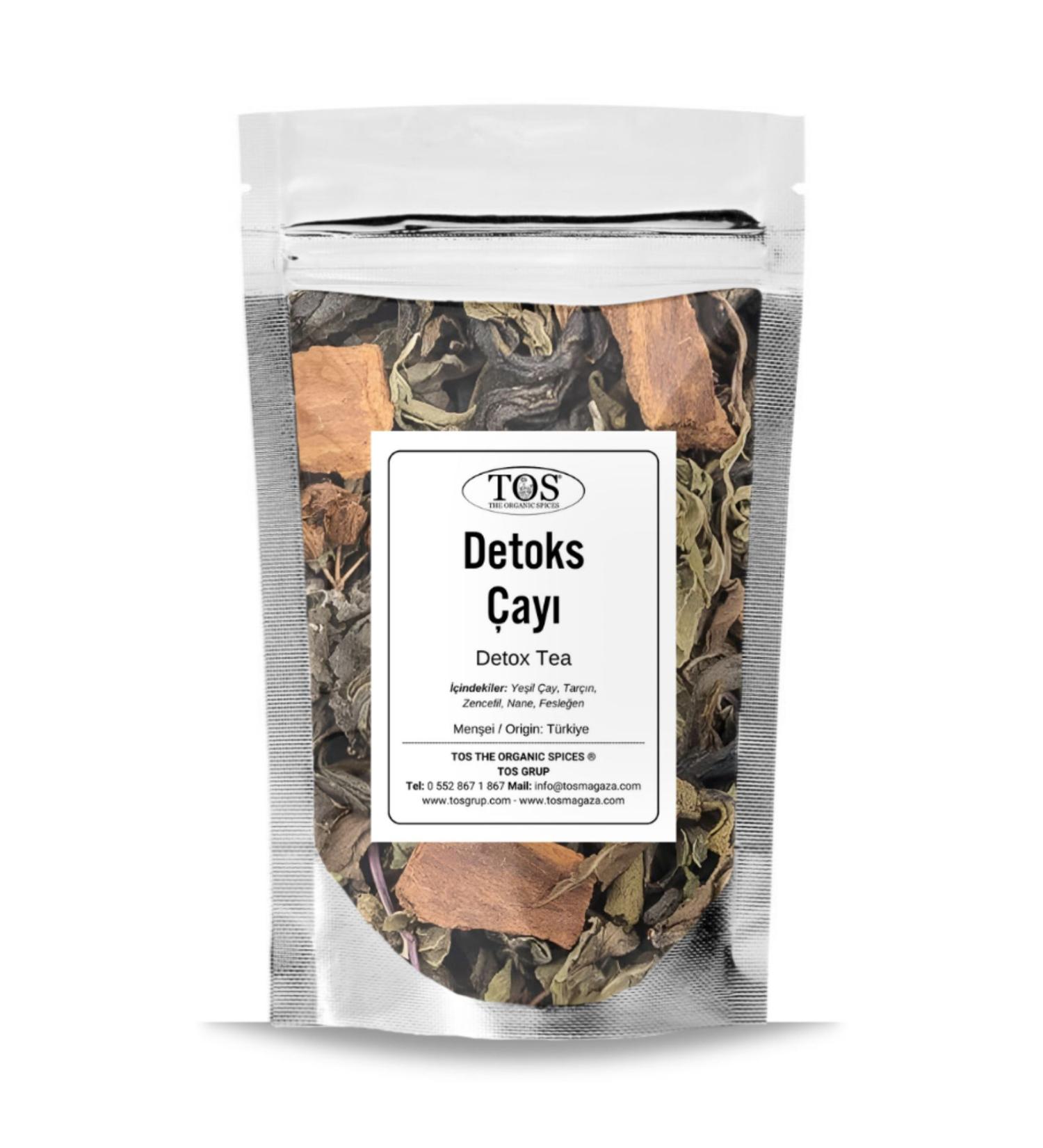 TOS The Organic Spices Detox Tea 250 gr (1st Quality) Detox Tea