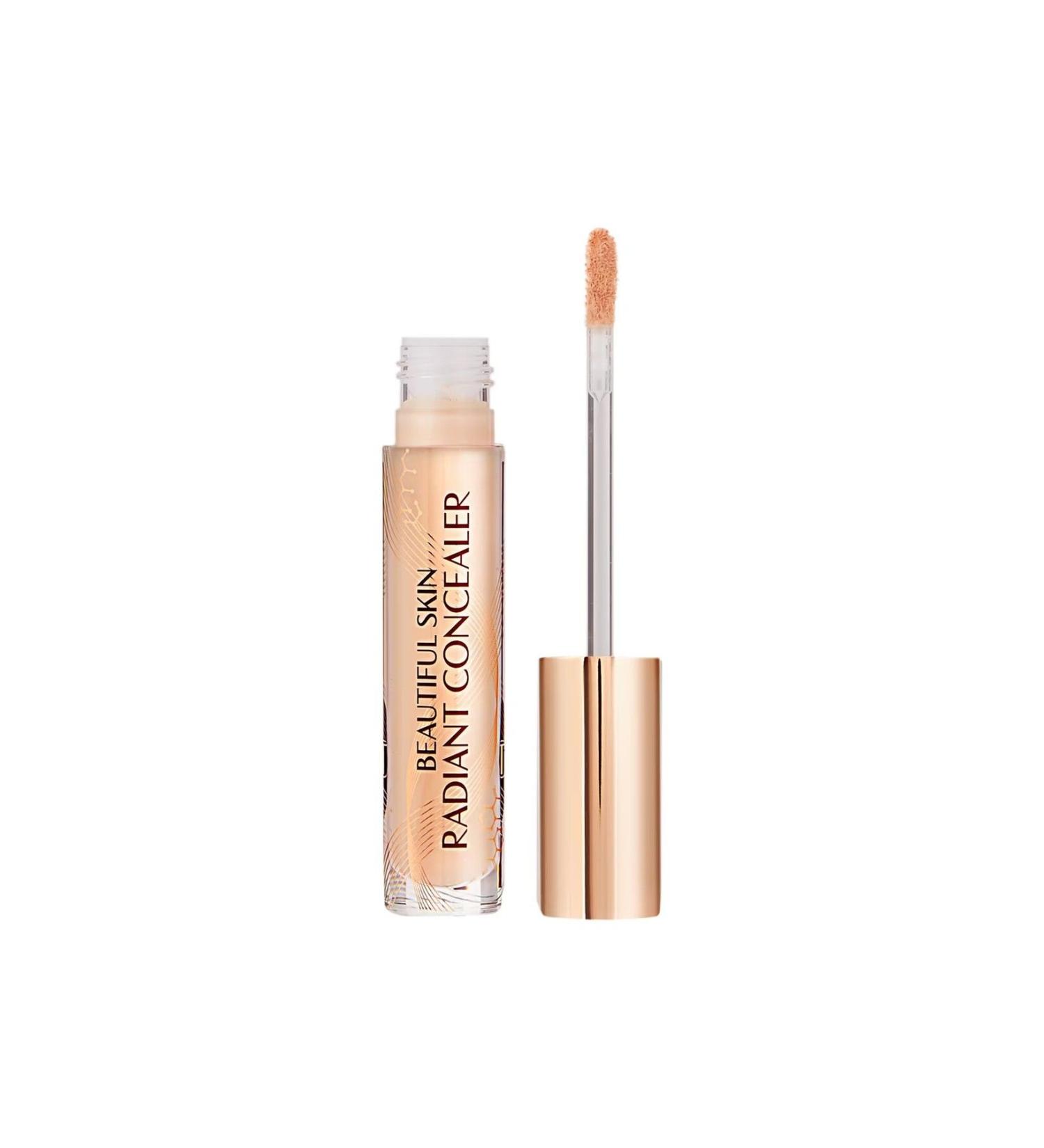 Charlotte Tilbury Beautiful Skin Radiant Concealer - 16 Hour Long-Lasting Eye and Face Brightening Lifting Concealer 7.2 gr