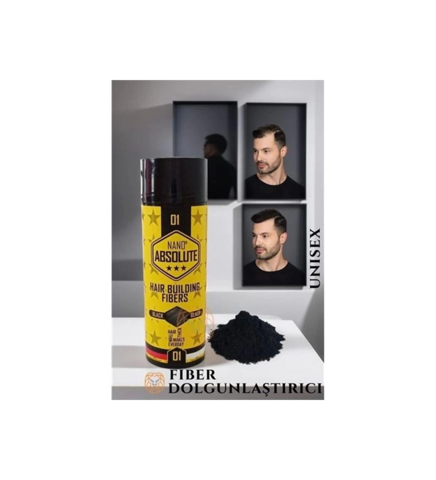 Transformacion Hair Volumizing Fiber Topical Powder Black 719876