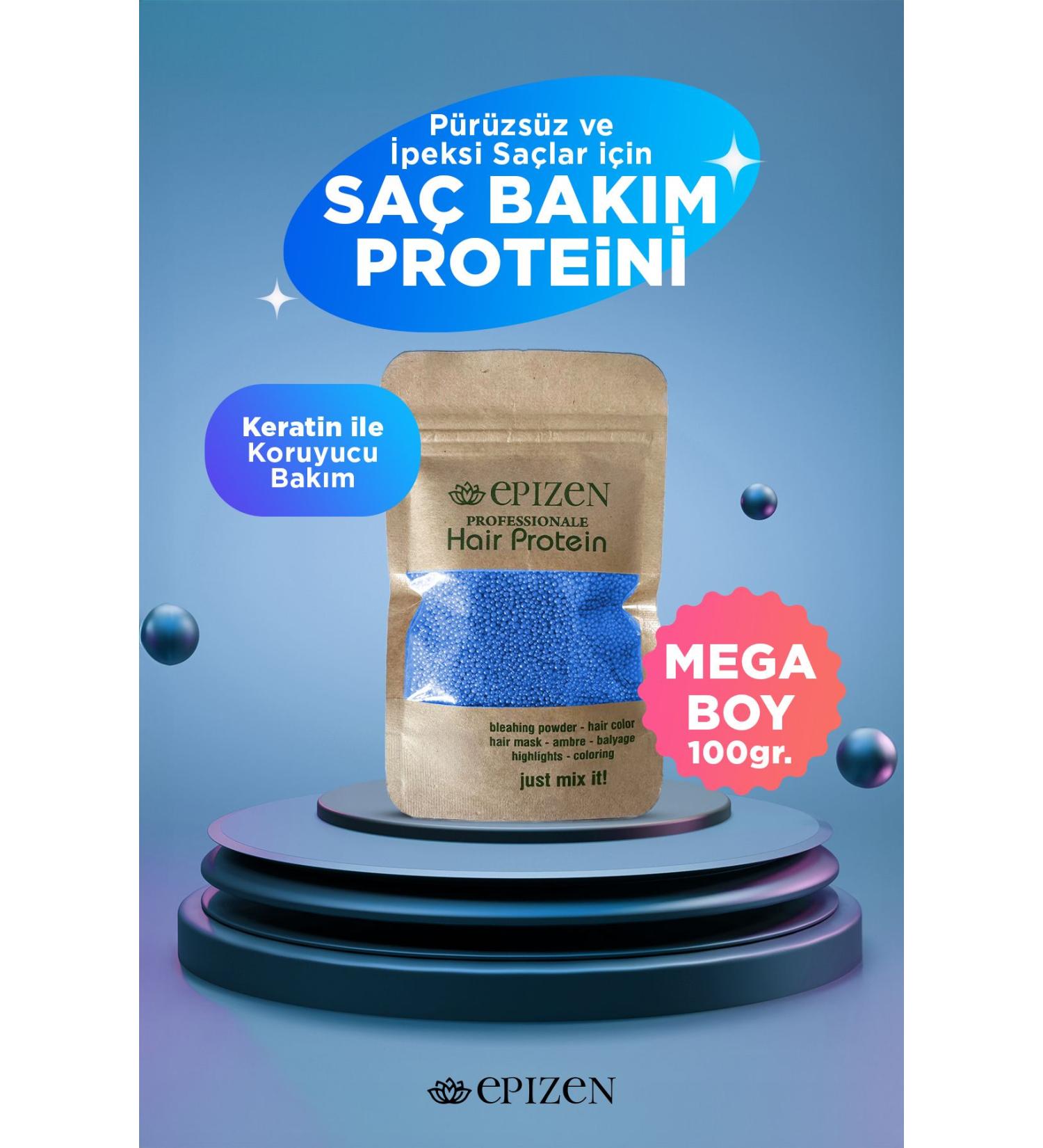 EP ZEN Vitamin E Supported Pink Miracle Scented Hair Care Protein for Damaged Hair