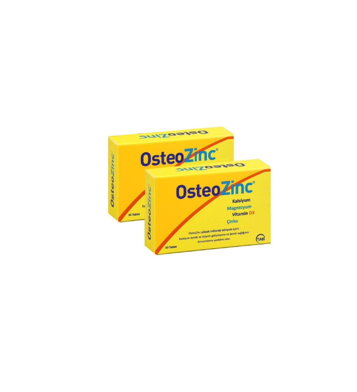 Osteozinc 2 Boxes OsteoZinc 30 Tablets