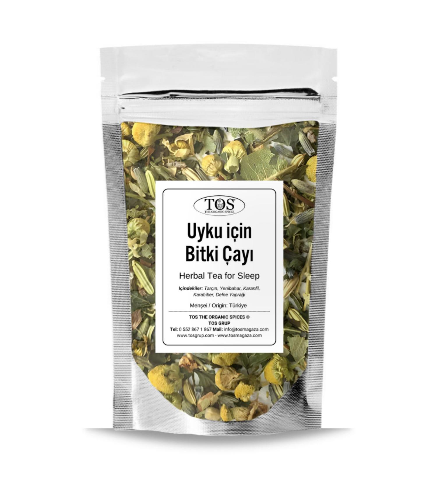 TOS The Organic Spices Herbal Sleep Tea 250 gr (1st Quality)