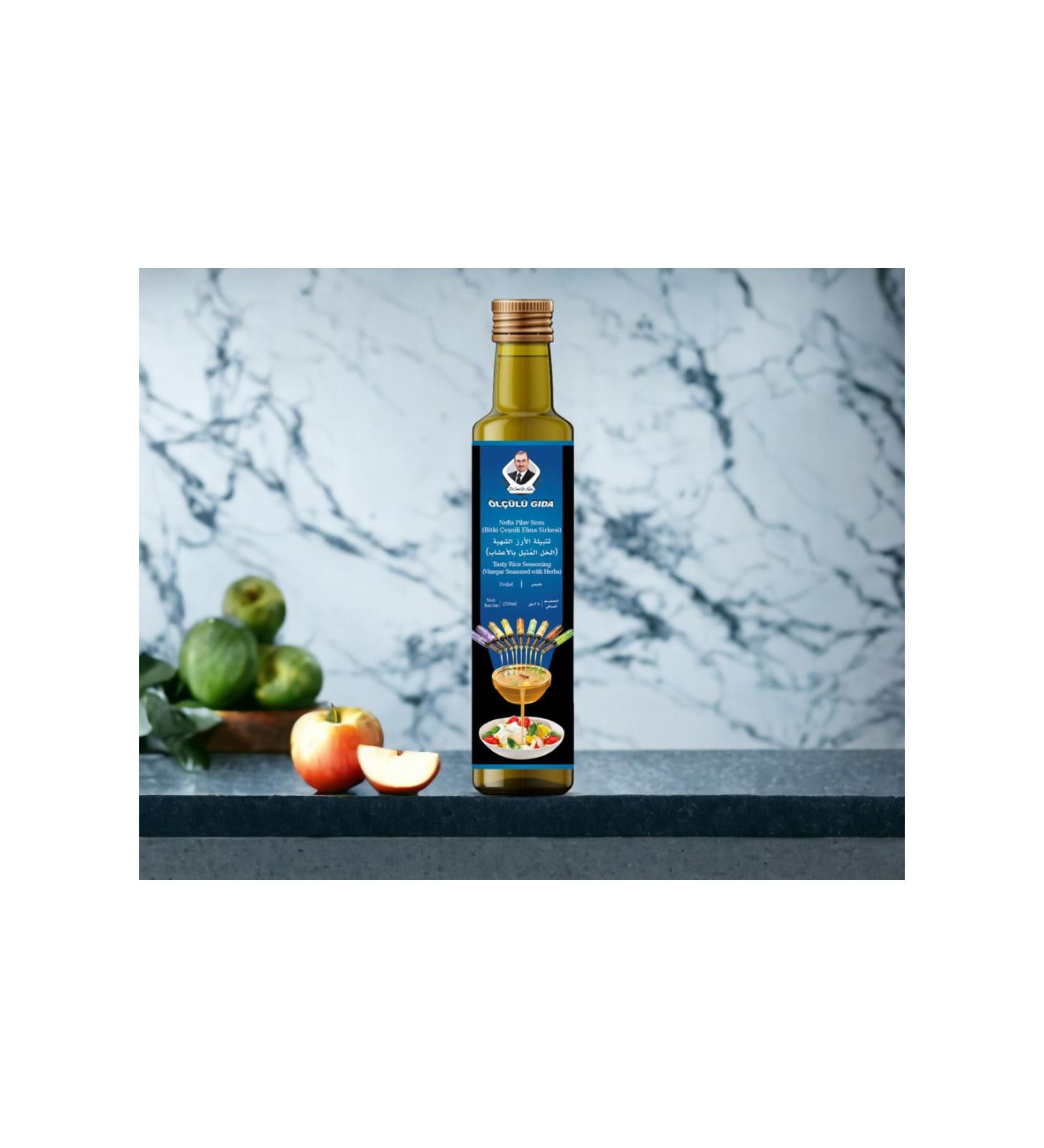 moderate food dr.cemil el-kudsi Delicious Rice Sauce Herbal Flavored Apple Cider Vinegar