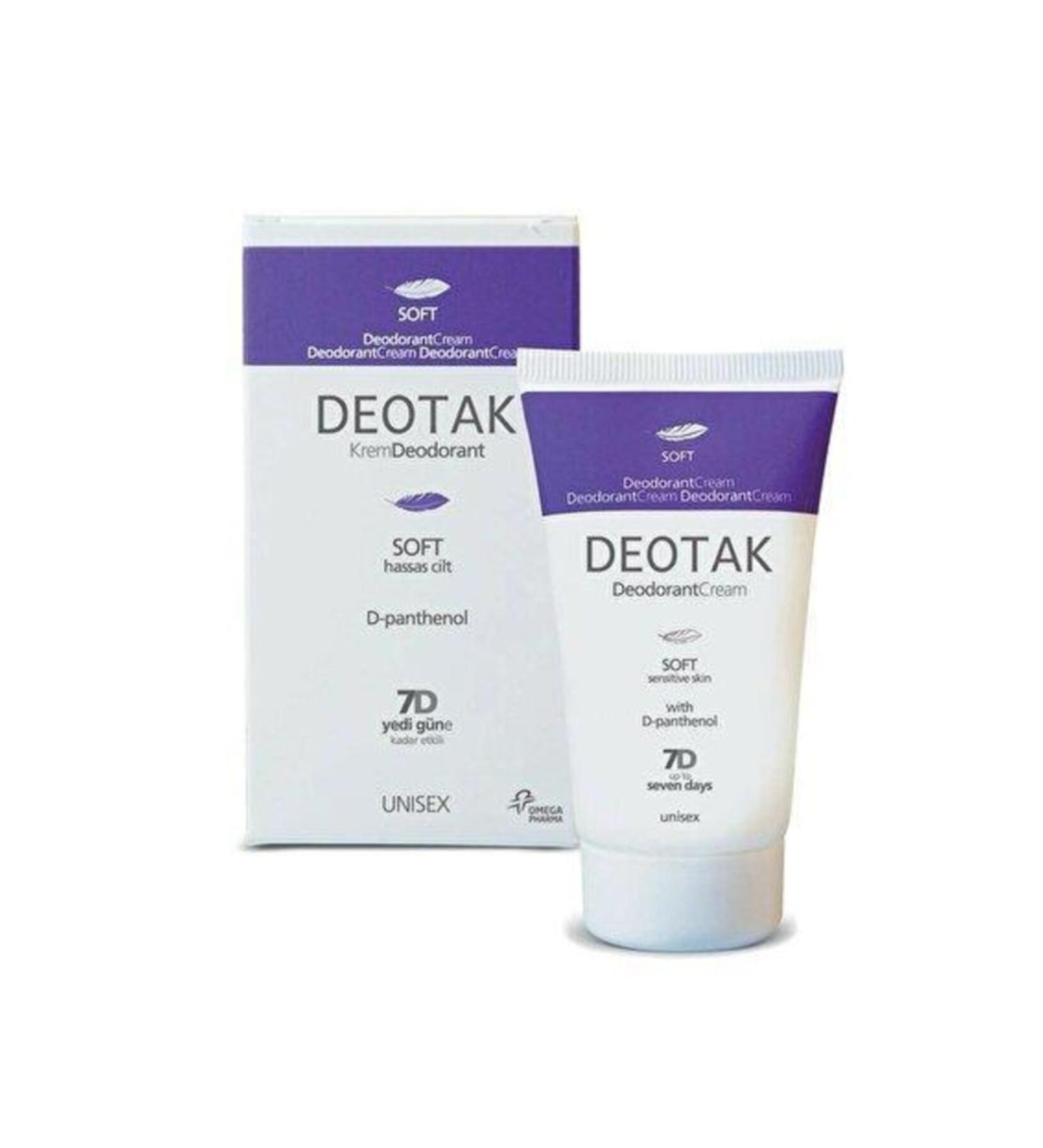 Deotak Cream Deodorant Soft