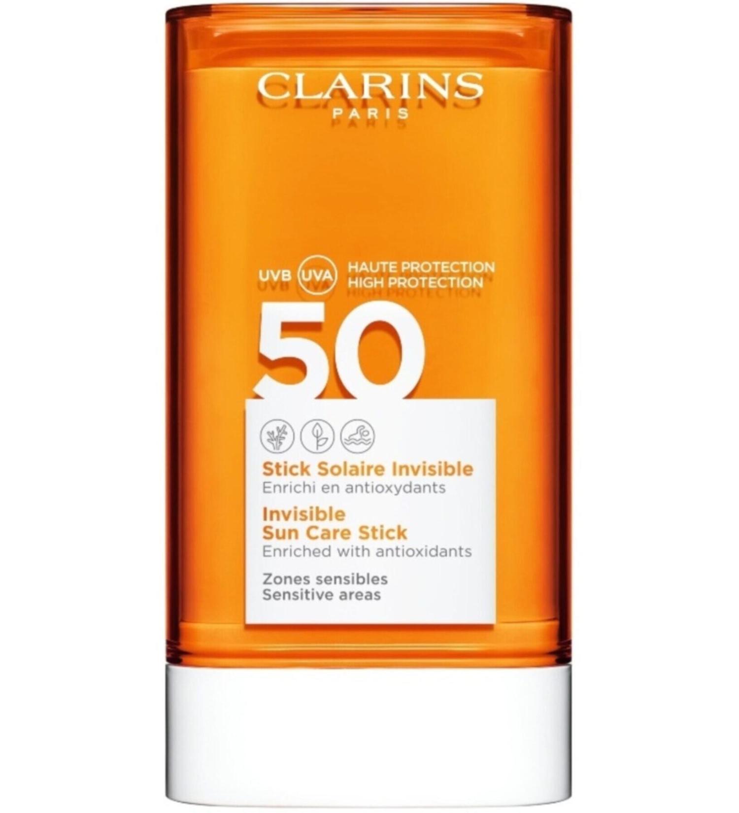 Clarins Invisible Sun Care Stick Spf 50 - Buy Online on GoSupps.com