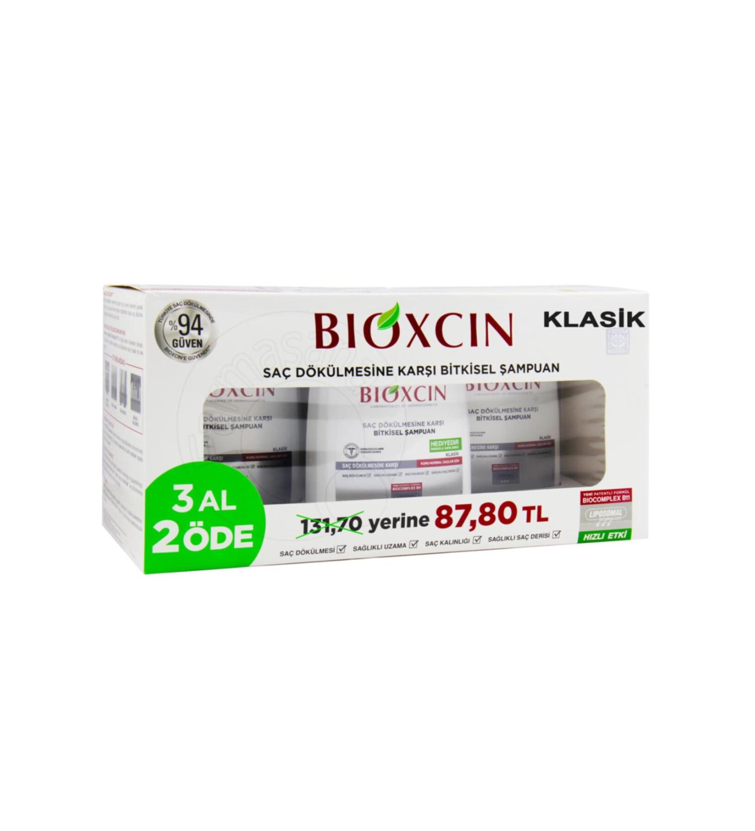 Bioxcin Herbal Shampoo Buy 3 Pay 2 Dry and Normal Hair