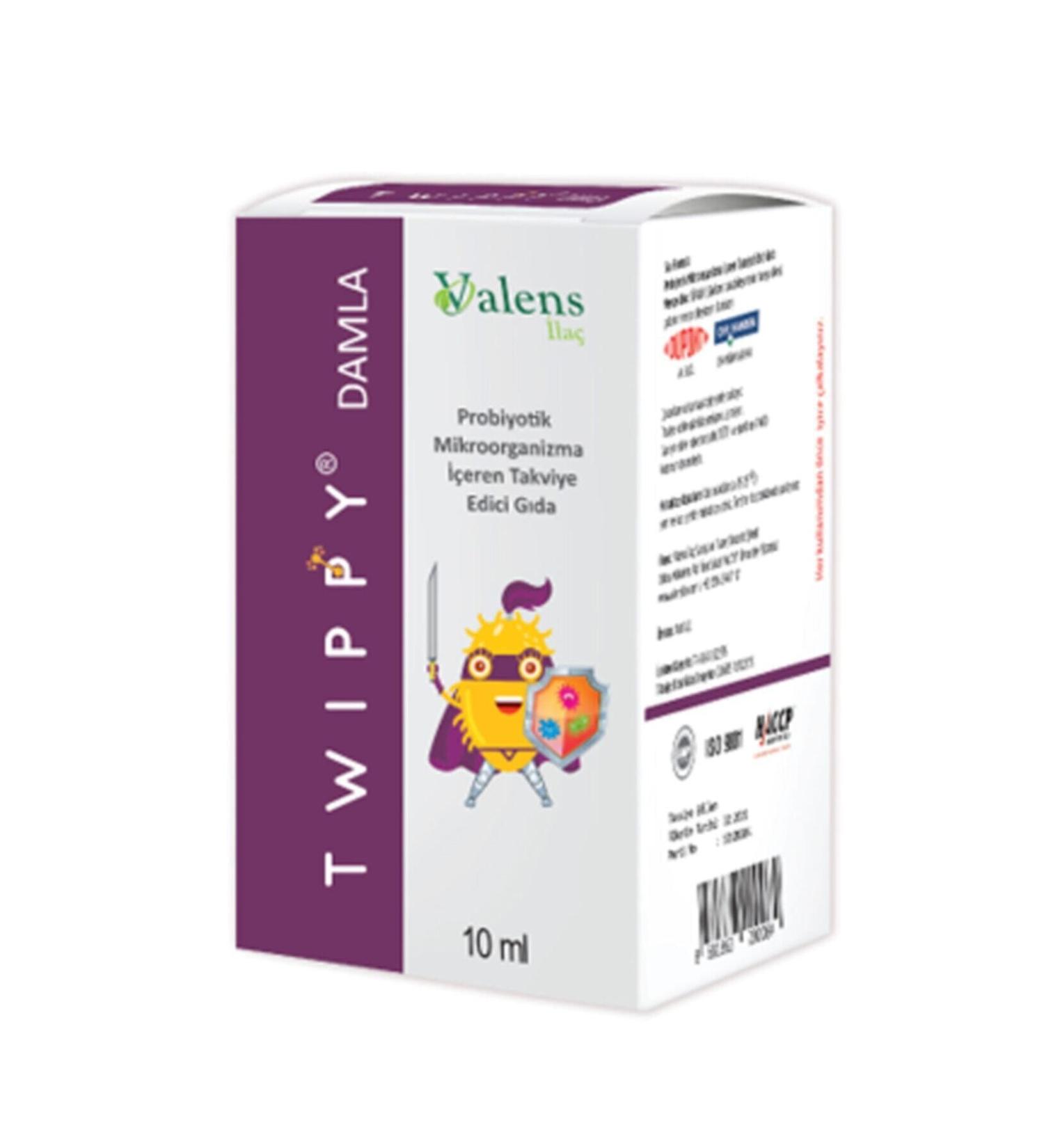 Valens Twippy Drops 10ml - Twippy Probiotic Drops 8681863200084 - Buy Online on GoSupps.com