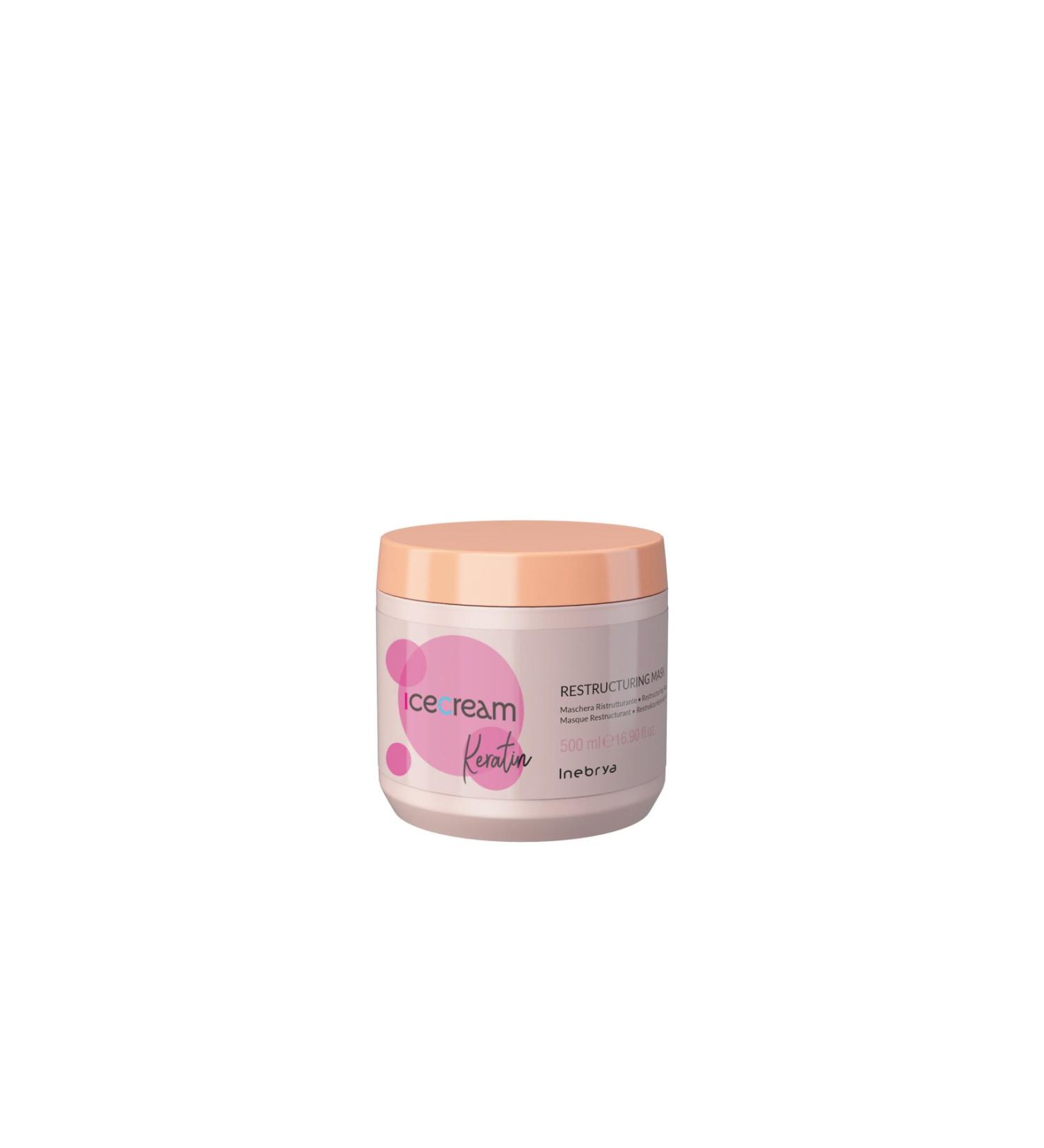 Inebrya Ice Cream Keratin Restructuring Mask 500ML