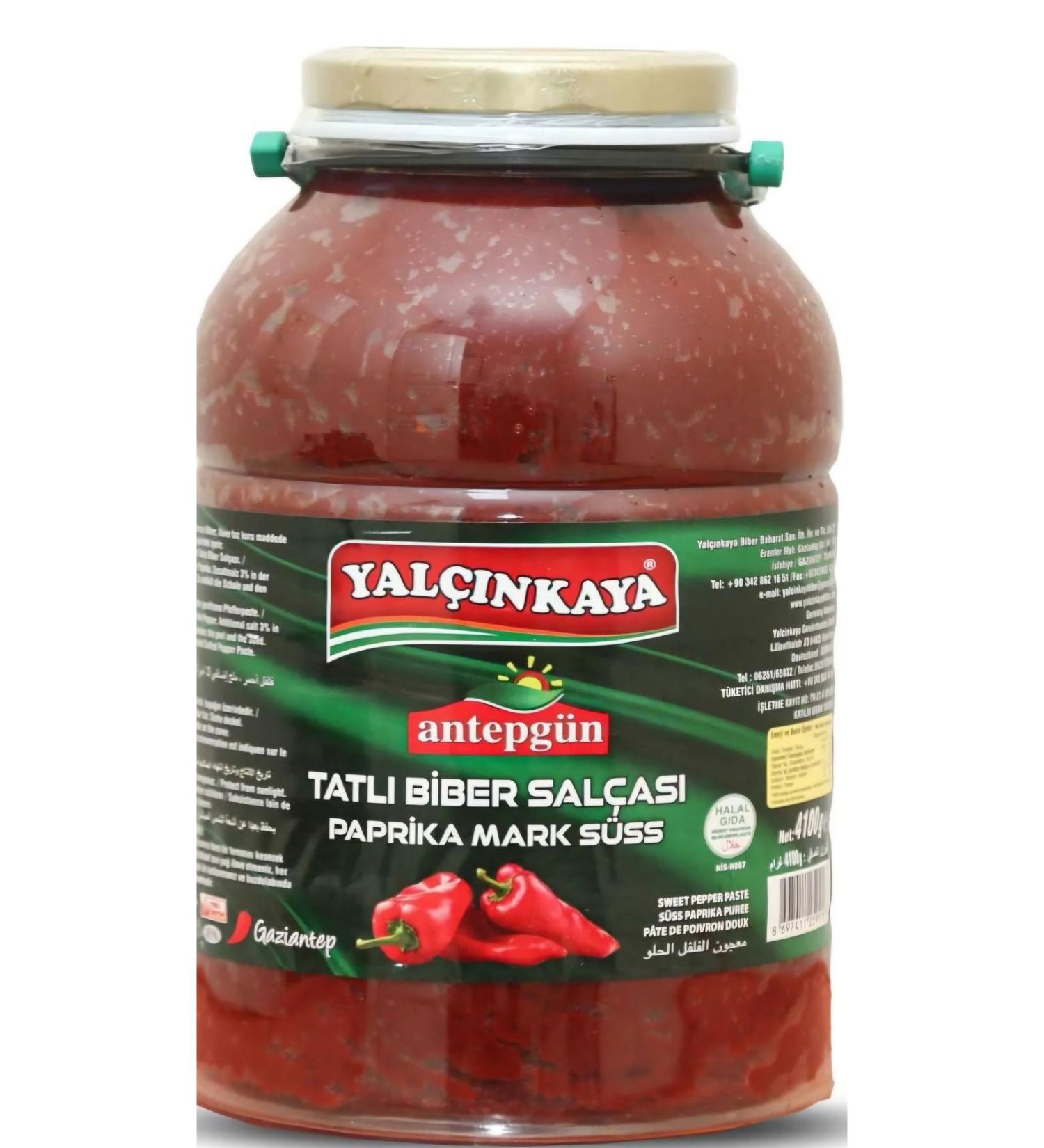 Yalcinkaya 4100gr sweet pepper paste