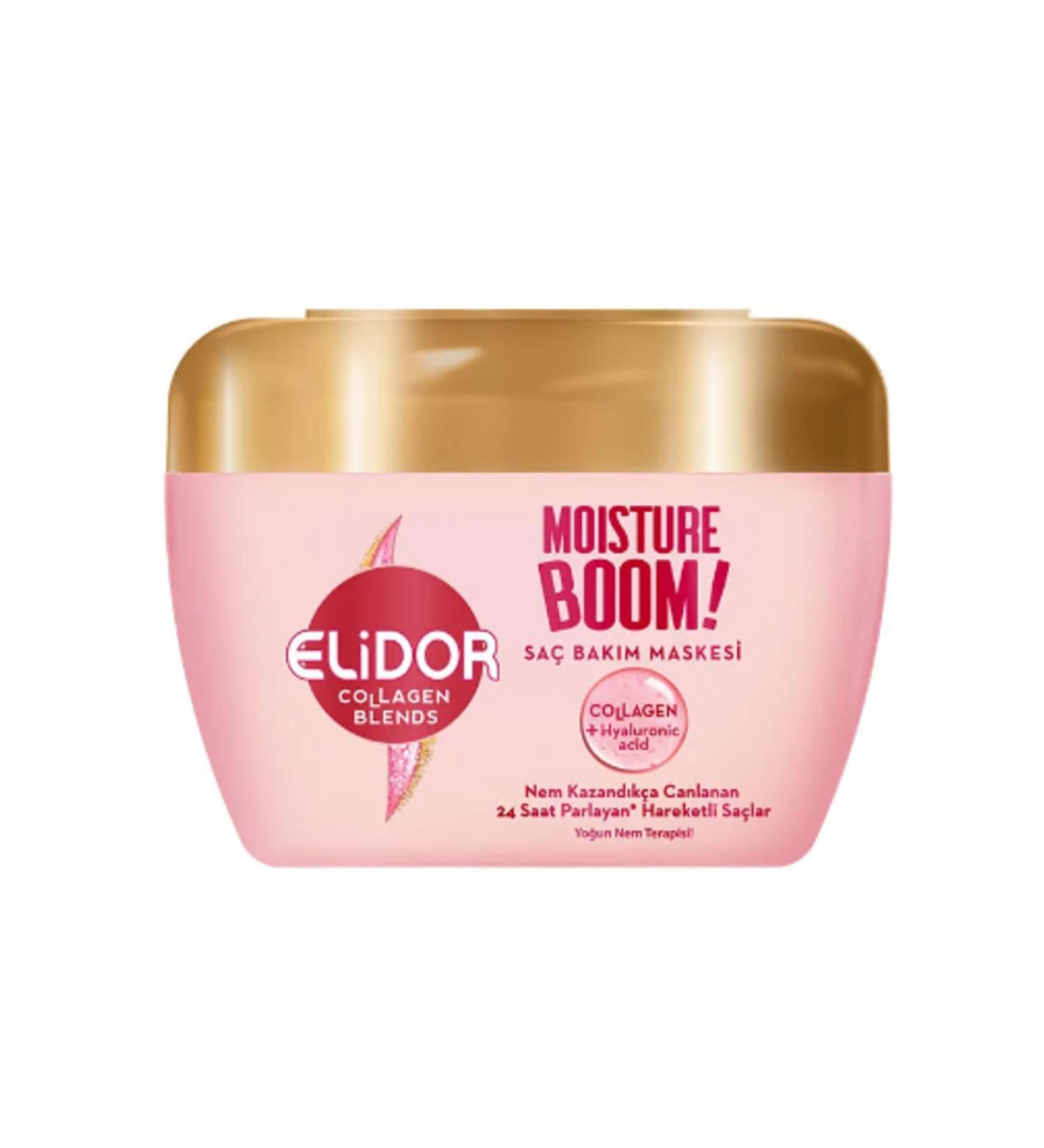 Elidor Collagen Blends Hair Care Mask Moisture Boom Intensive Moisture Therapy 160 ml