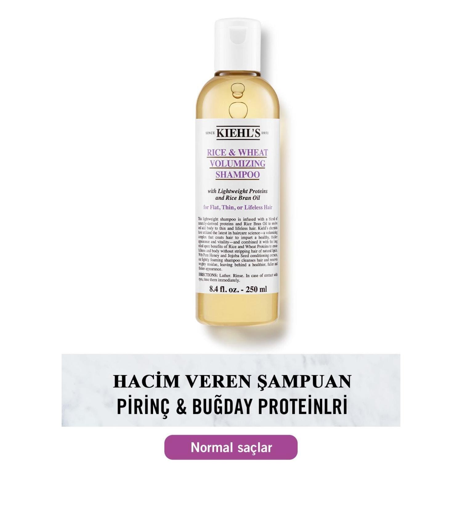 Kiehl's Dry Hair Repairing and Moisturizing Volume Shampoo 250 ml Passi.2290