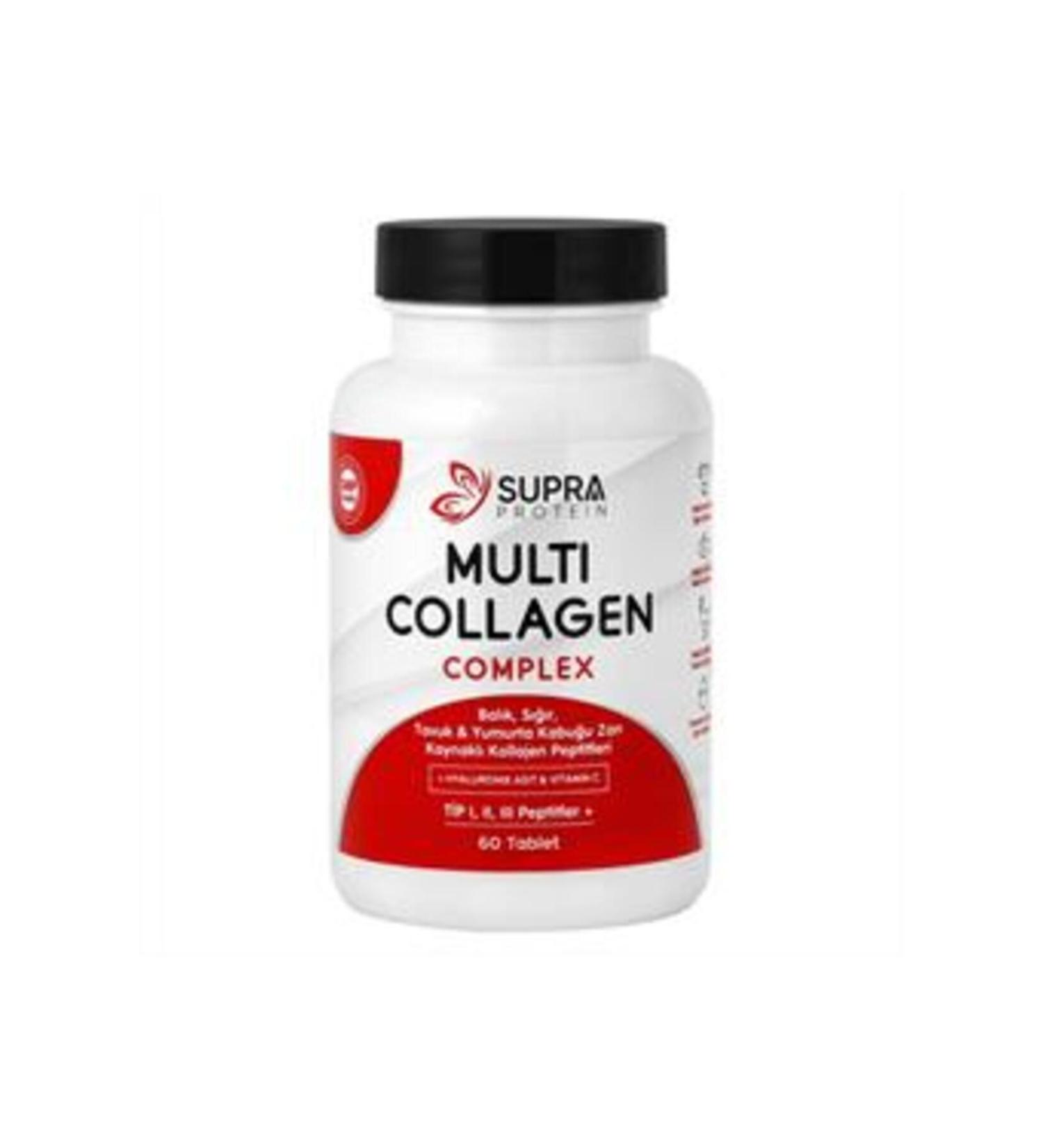 NOVAFACE STD Supra Protein Multi Collagen Complex Food Supplement 60 Tablets (SINGLE)