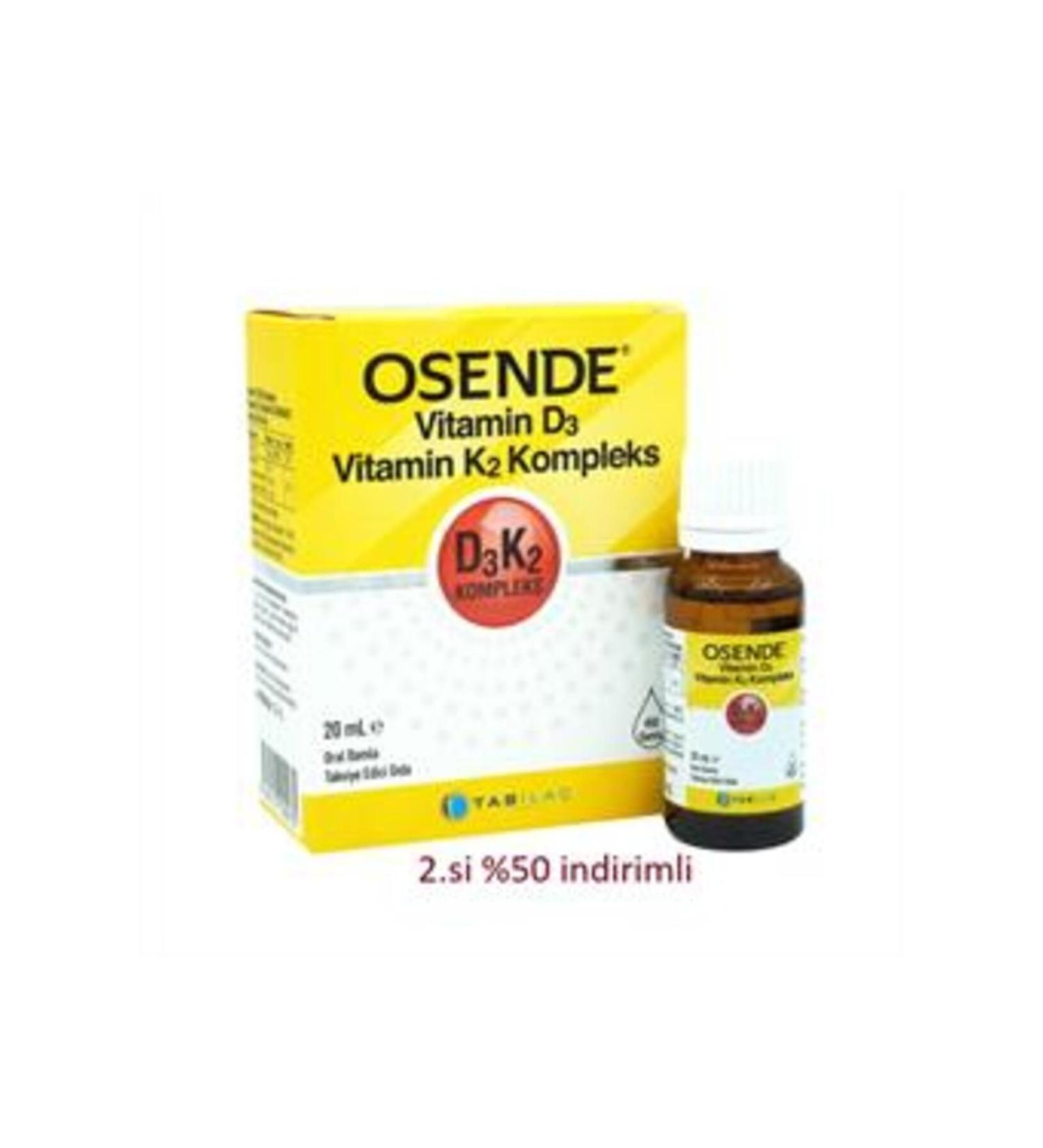 NOVAFACE STD Osende D3K2 Complex Drops 20 ml 2pcs P (SINGLE)
