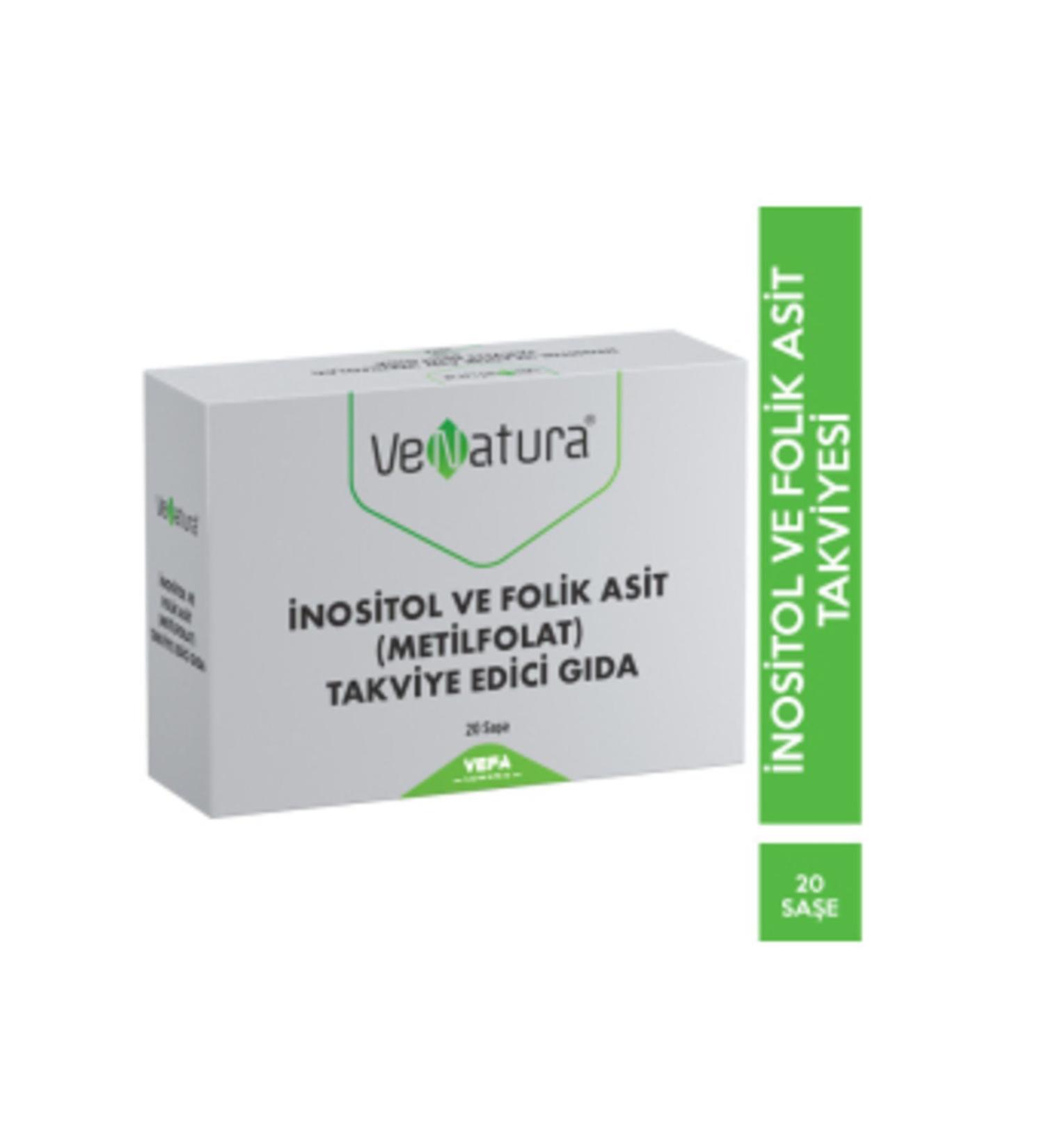 NOVAFACE STD Venatura Inositol and Folic Acid (Methylfolate) 20 Sachets (SINGLE)