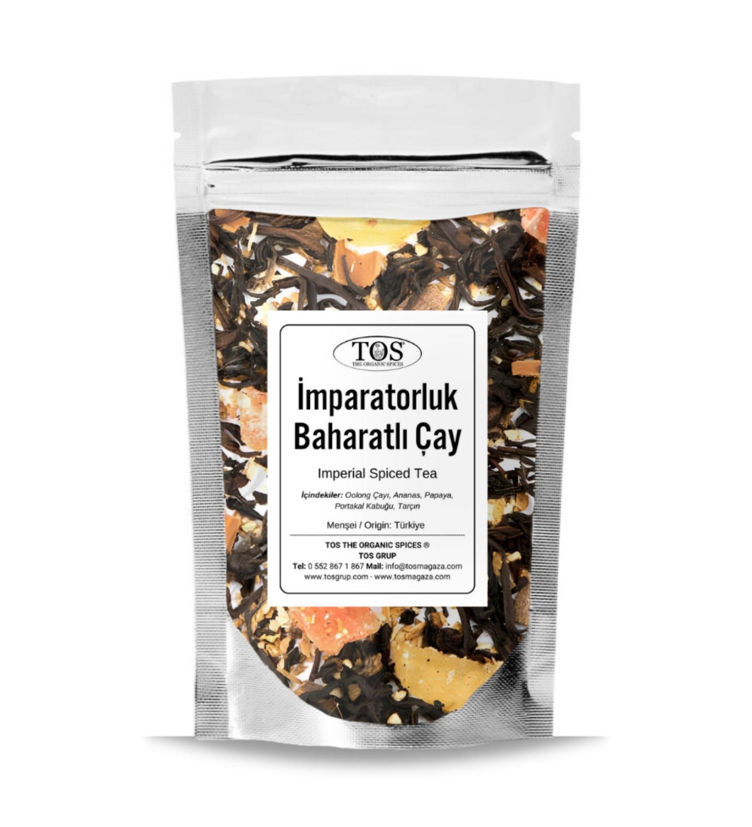 TOS The Organic Spices Imperial Spiced Chai 100 gr (1st Quality) Imperial Spiced Chai