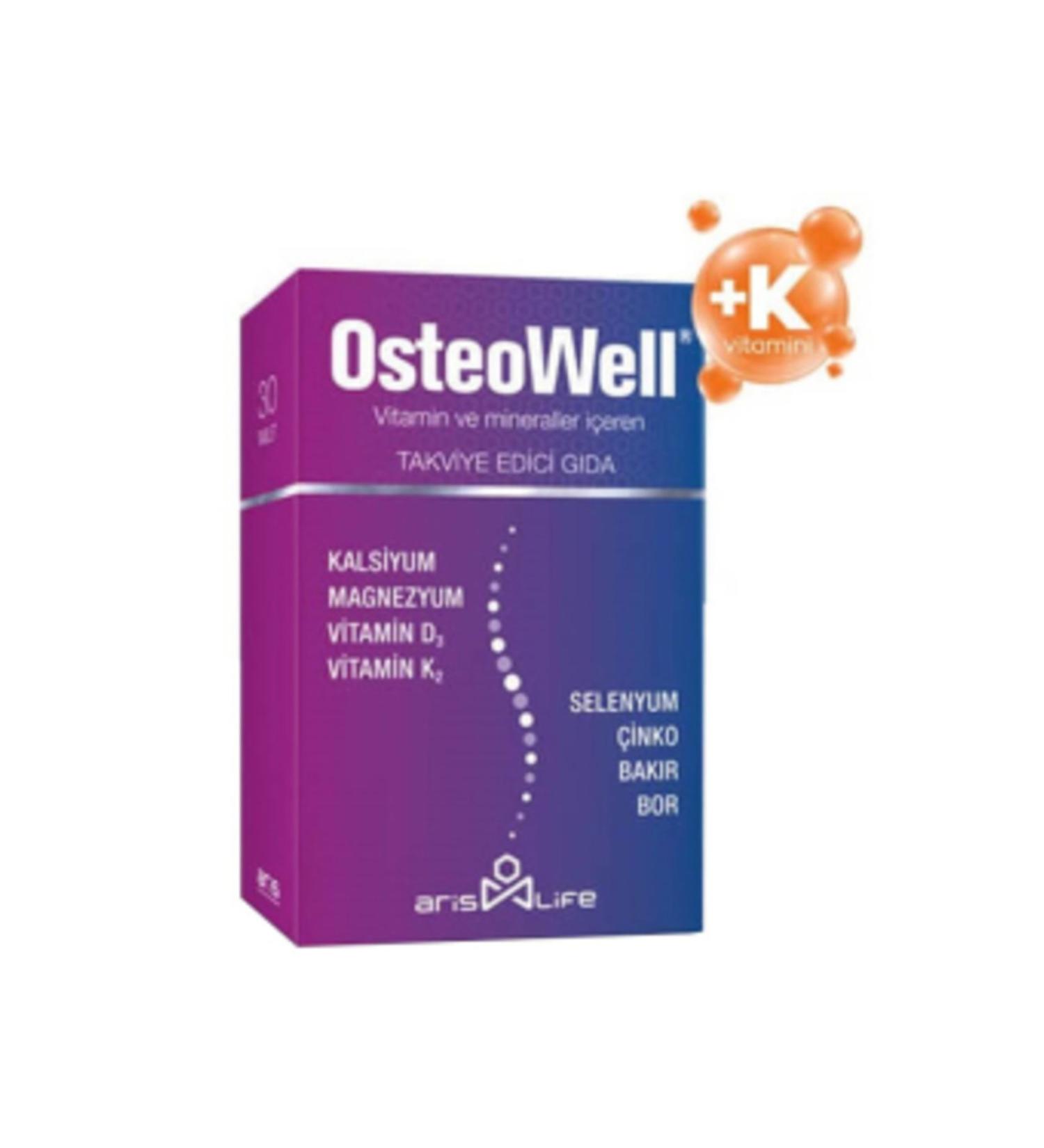 NOVAFACE STD Osteowell 30 Tablets (SINGLE)