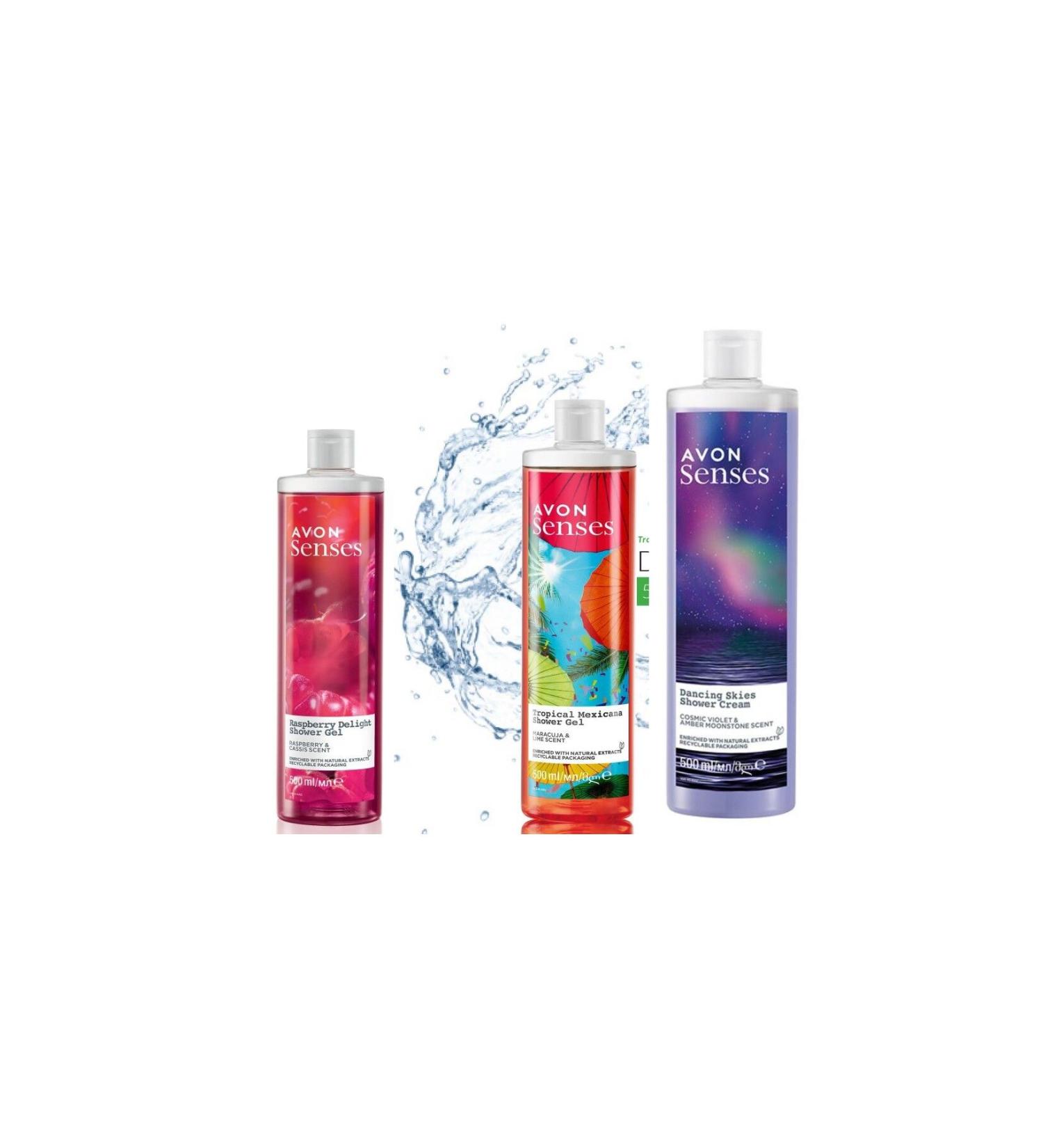Avon SHOWER GEL SET 500 ML 3 PIECES