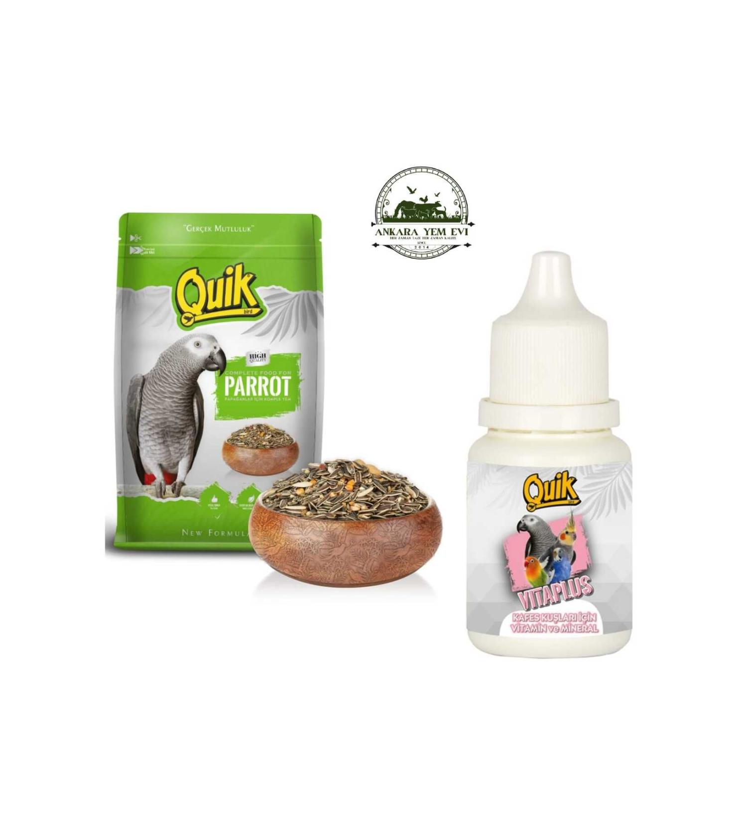 Quik Jako Parrot Amazon Parrot Food and Vitamin Super 2 - Buy Online on GoSupps.com