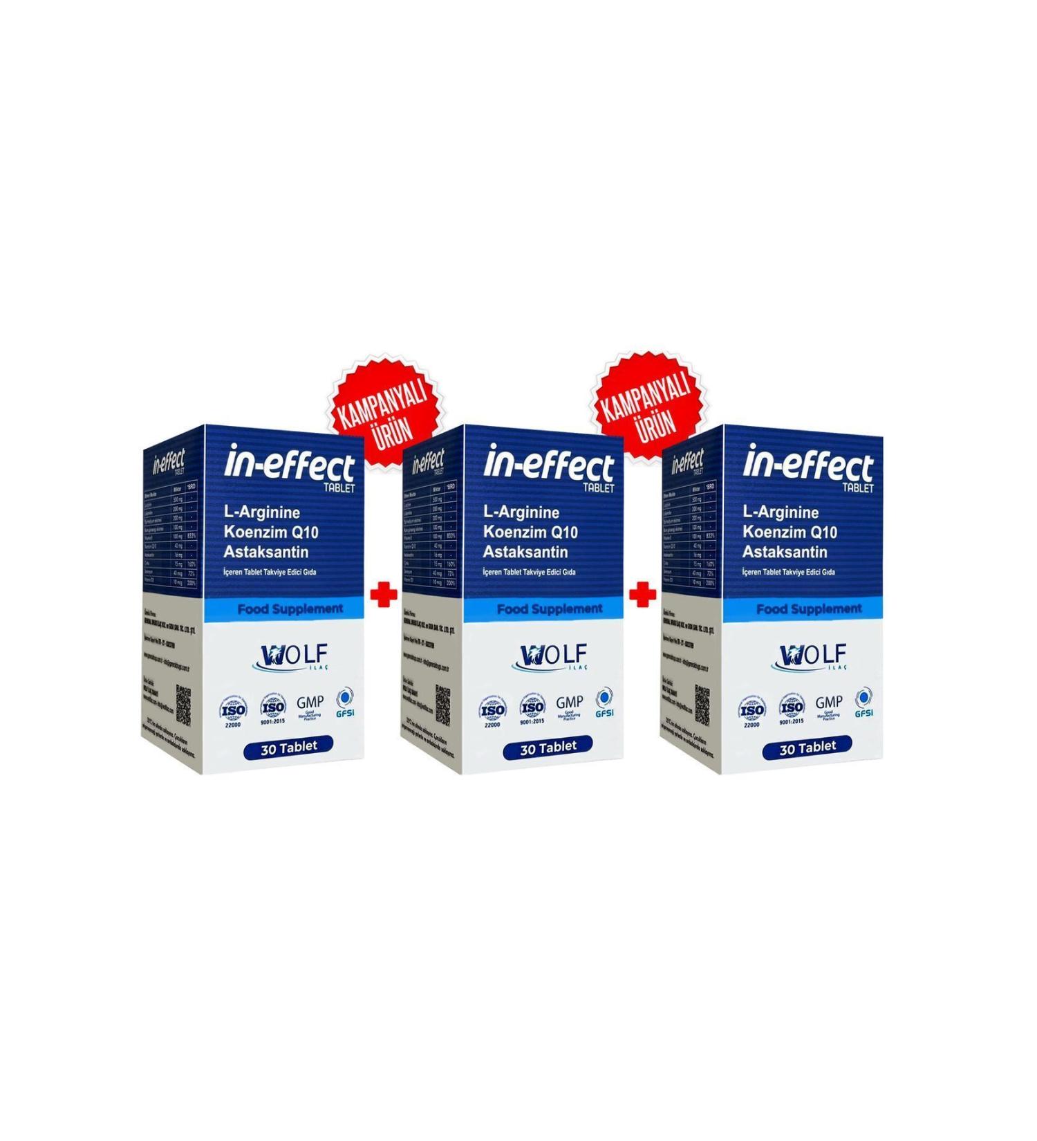 Wolf In Effect Food Supplement Triple Infertility Arginine Coenzymeq10 Astaxanthin Zinc Selenium... Wlf34 - Buy Online on GoSupps.com