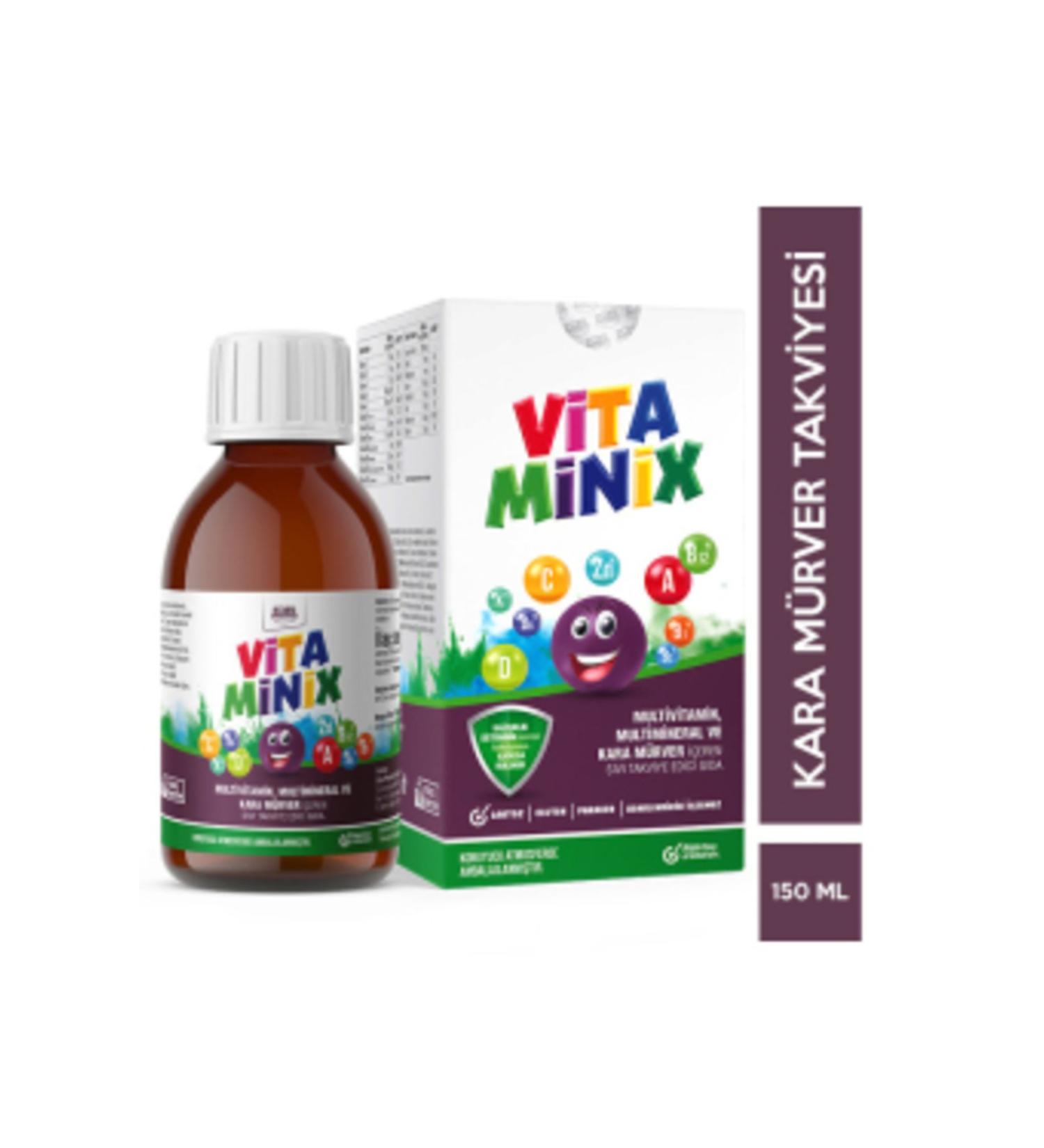 NOVAFACE STD Vitaminix Black Elderberry Syrup 150 ML (SINGLE)