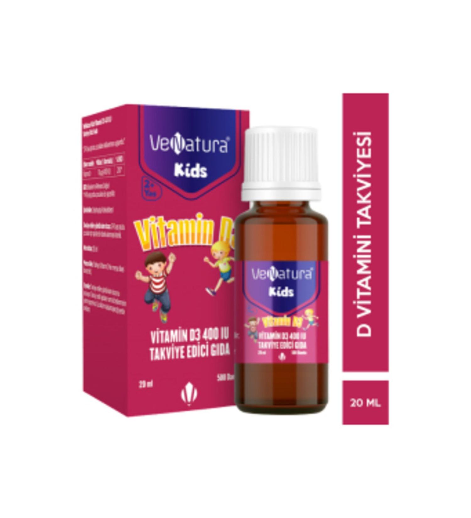 NOVAFACE STD Venatura Kids Vitamin D3 400 IU 20 ML (SINGLE)