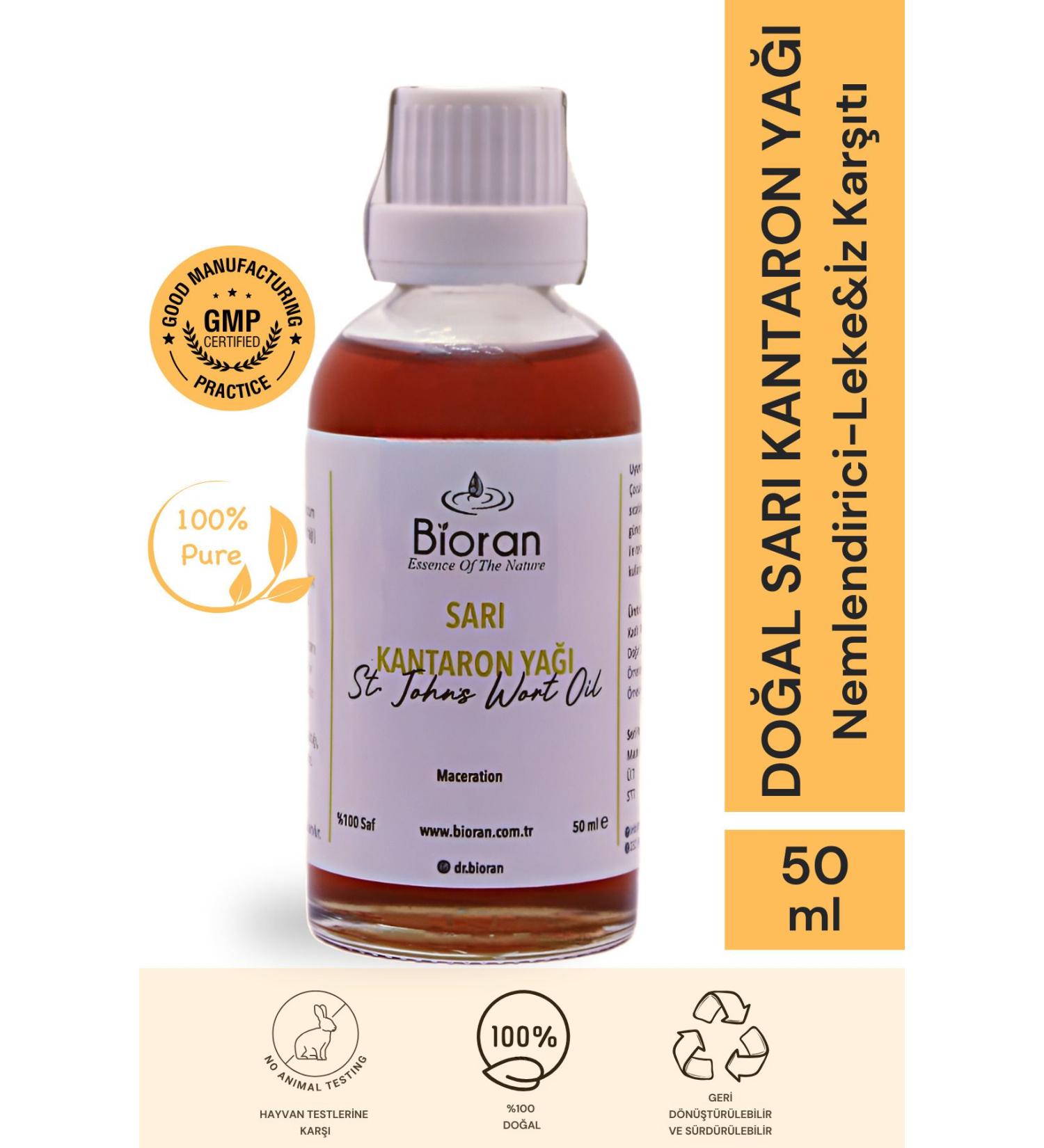BHAG St. John's Wort Oil 0 Pure Vegetable Oil 50 Ml. (ST JOHN'S WORT OIL)