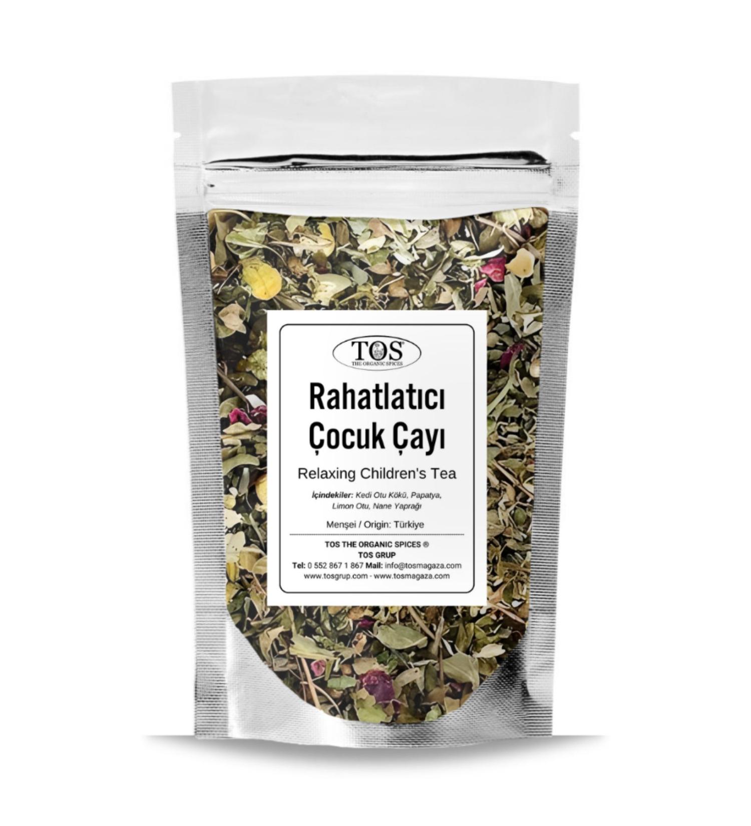 TOS The Organic Spices Relaxing Kids Tea 100 gr (1st Quality)