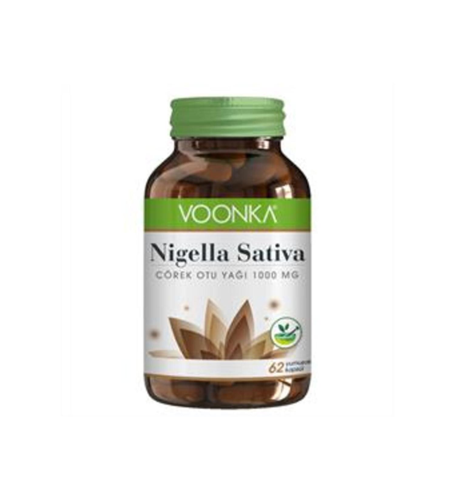 NOVAFACE STD Voonka Nigella Sativa Black Cumin Oil 1000Mg 62 Capsules (SINGLE)