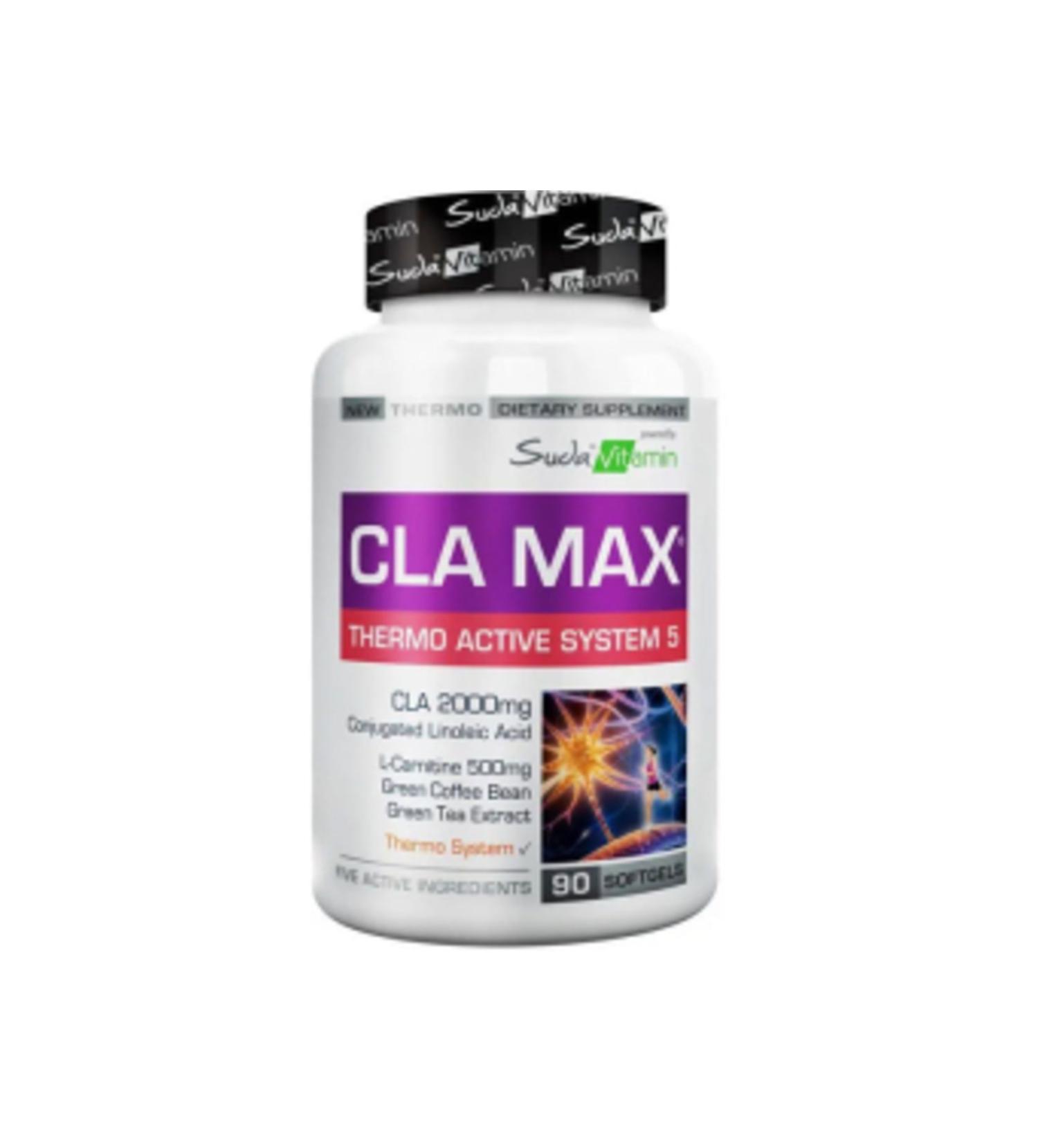 NOVAFACE STD Water Vitamin CLA Max Thermo Active System 5 90 Soft Gel Capsules (SINGLE)