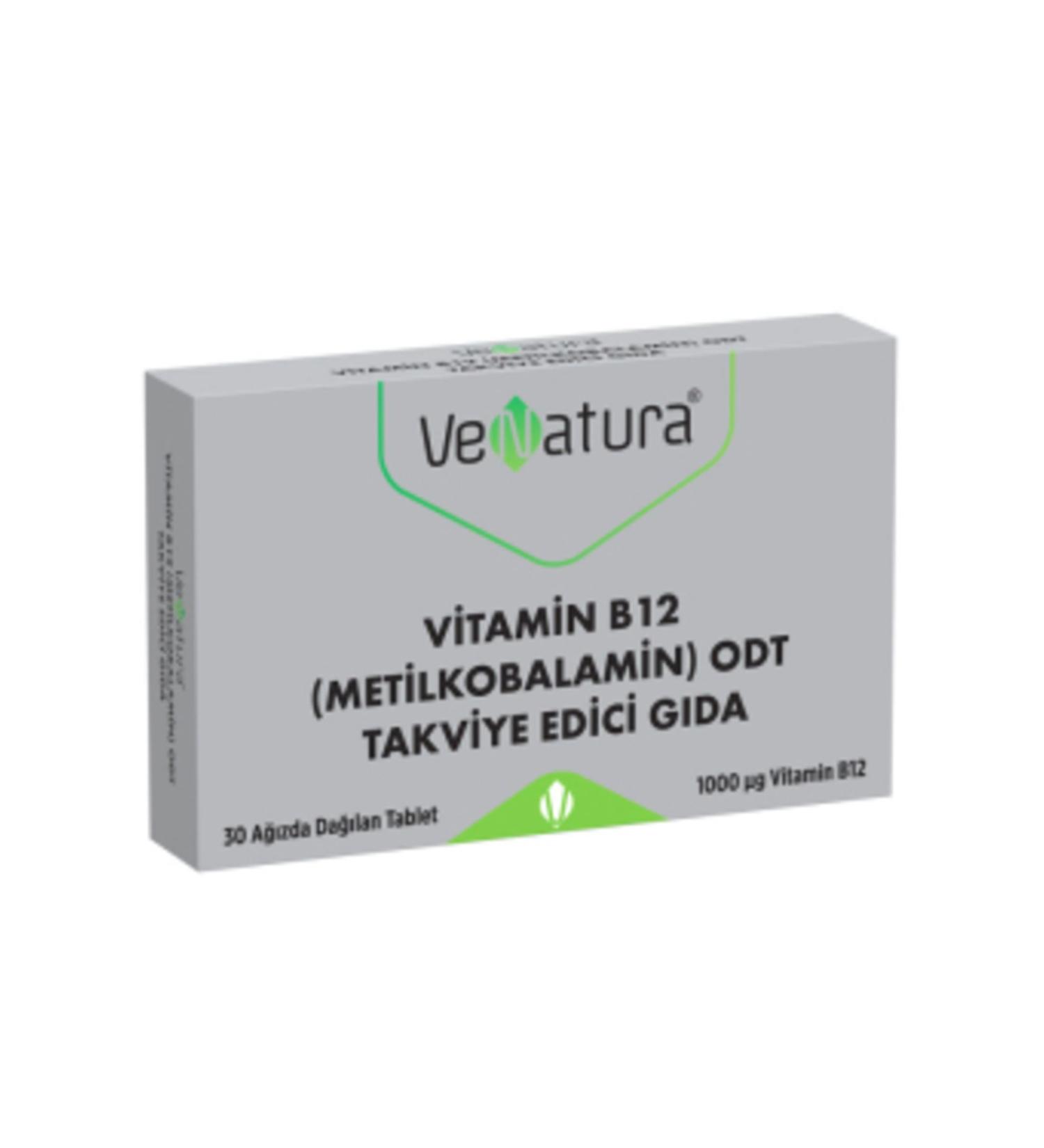 NOVAFACE STD Venatura Methylcobalamin ODT 30 Tablet Box (SINGLE)