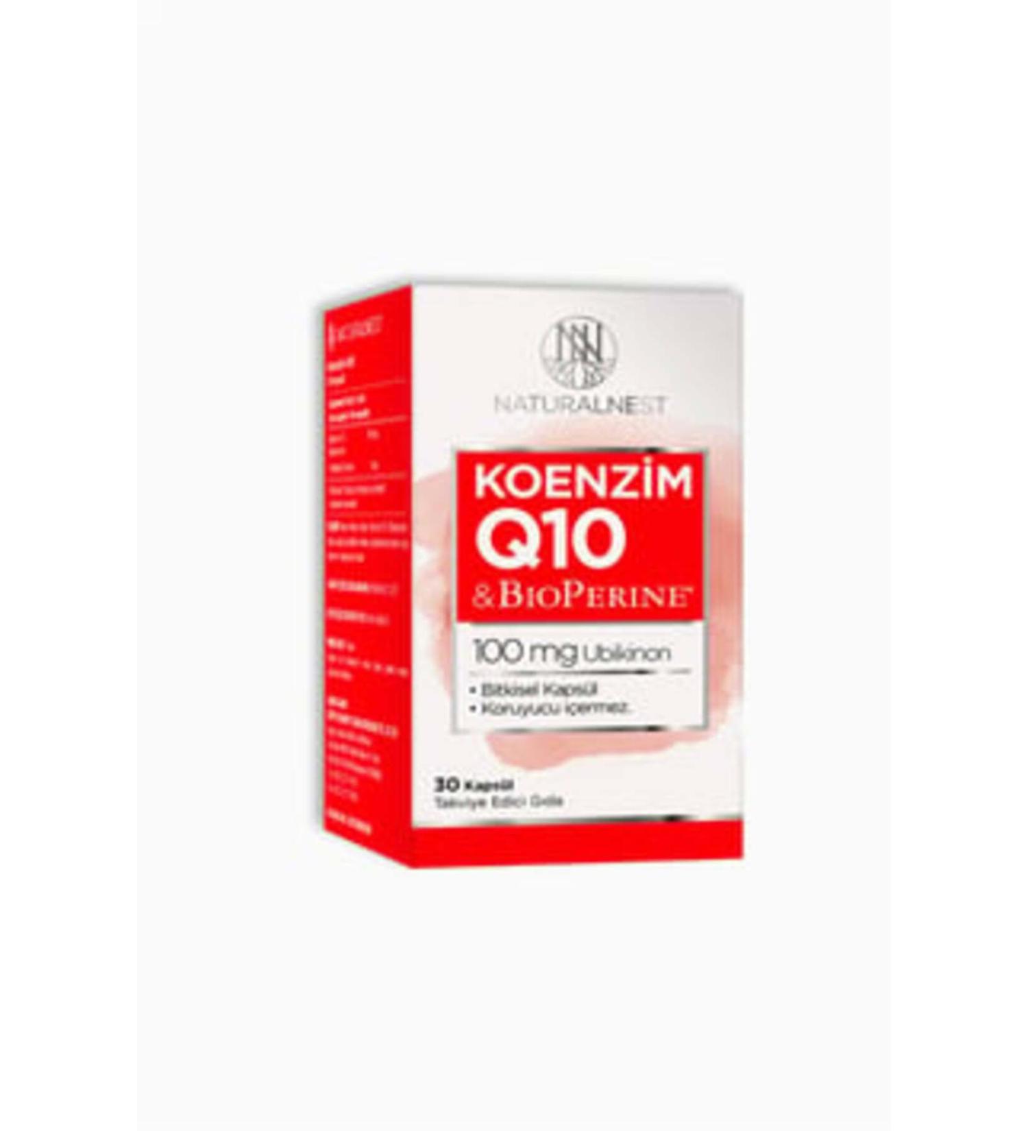 Natural STD Natural Nest Coenzyme Q10 30 Capsules (SINGLE)