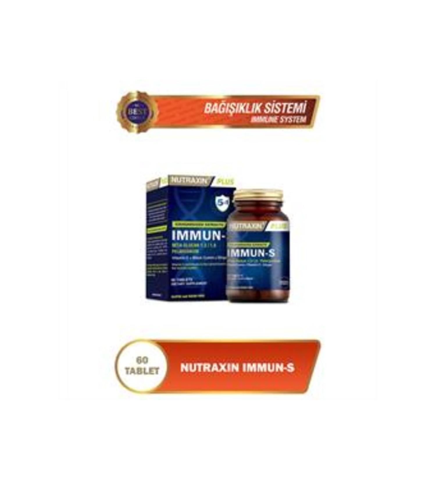 Nutraxin STD Nutraxin Plus Immun-S 60 Tablets (SINGLE)
