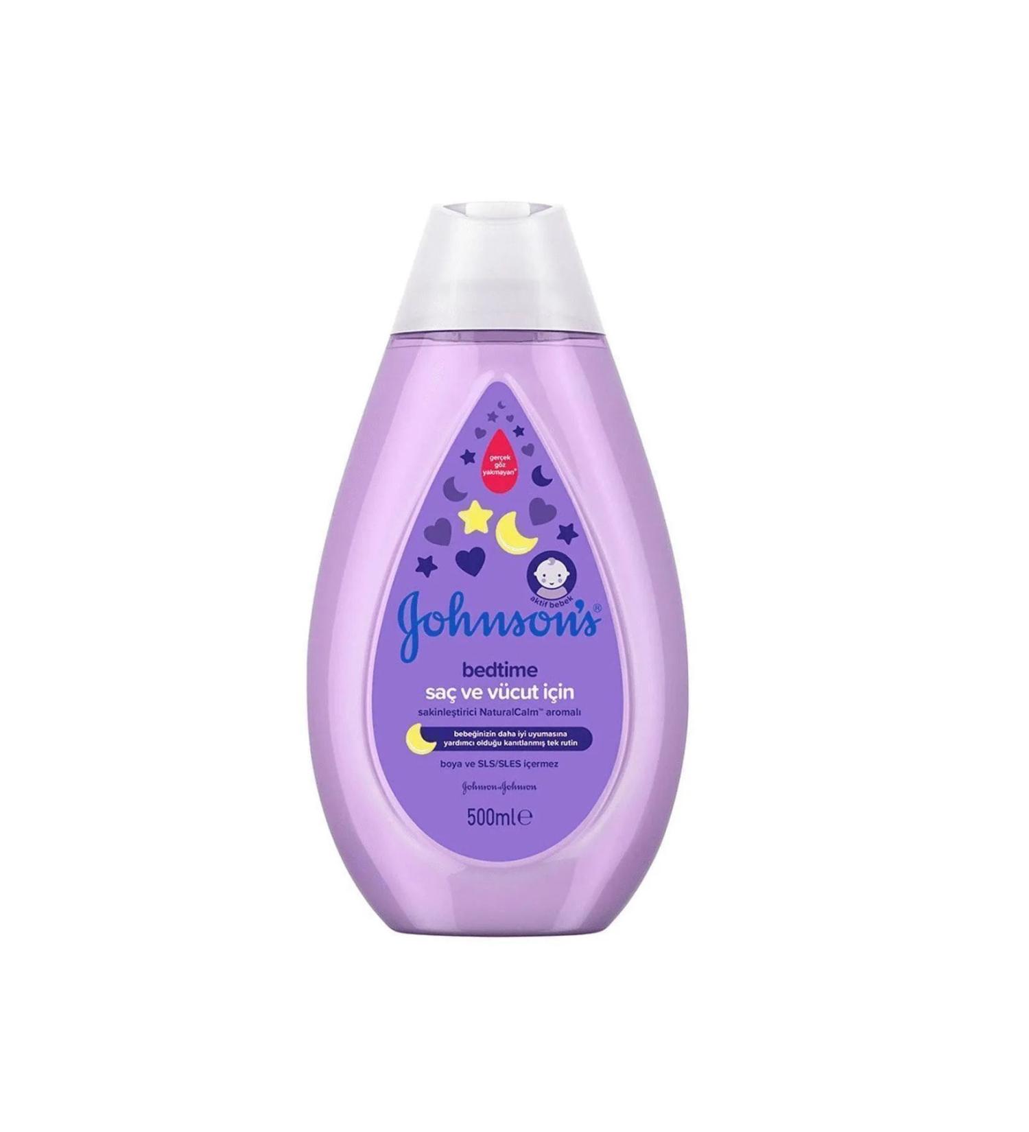 Johnson's Baby Bedtime Calming Naturalcalm Aromatic Hair & Body Wash (1 x 500 ml)