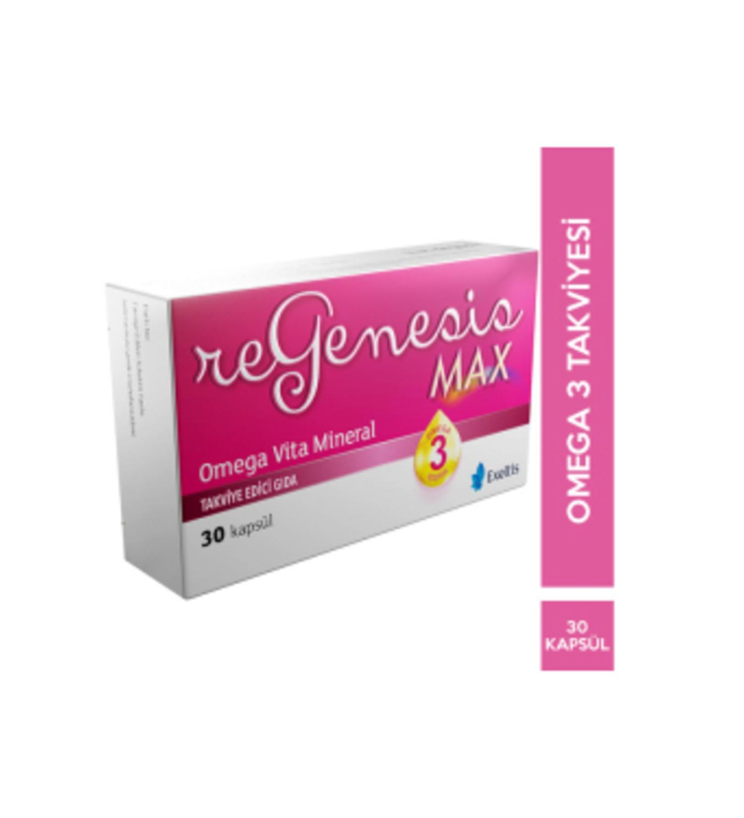 NOVAFACE STD Regenesis Max 30 Capsules Fish Oil Supplement (SINGLE)